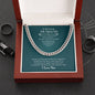 To My Future Husband | Cuban Link Chain