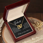 To My Soulmate | Interlocking Hearts necklace