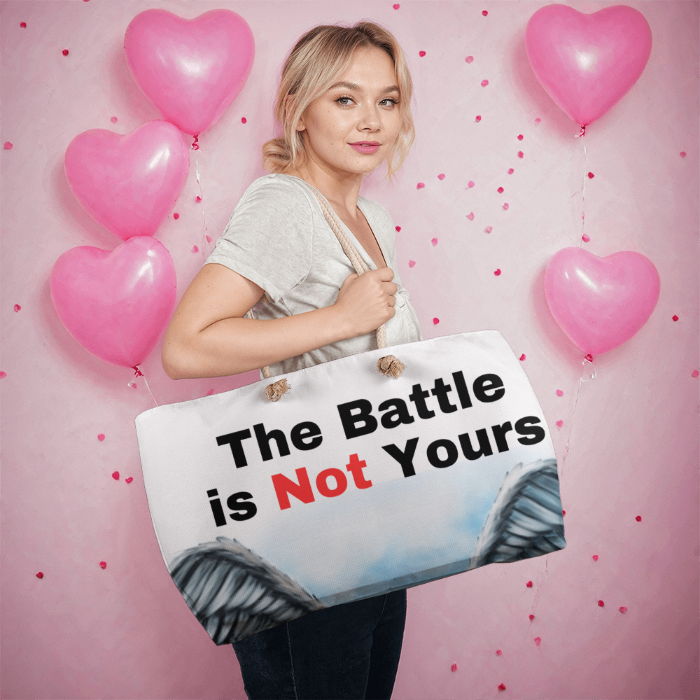 weekender Tote Bag scripture - Battle