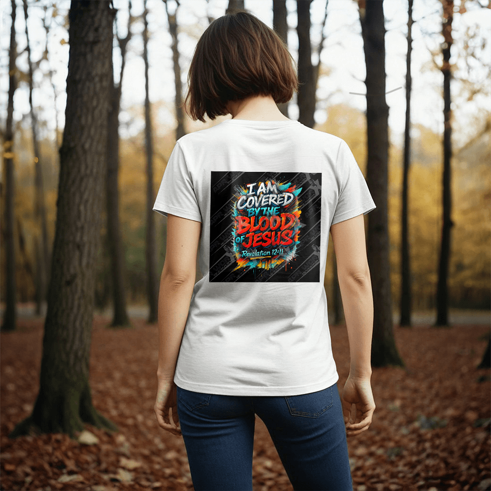 Covered by the blood t shirt