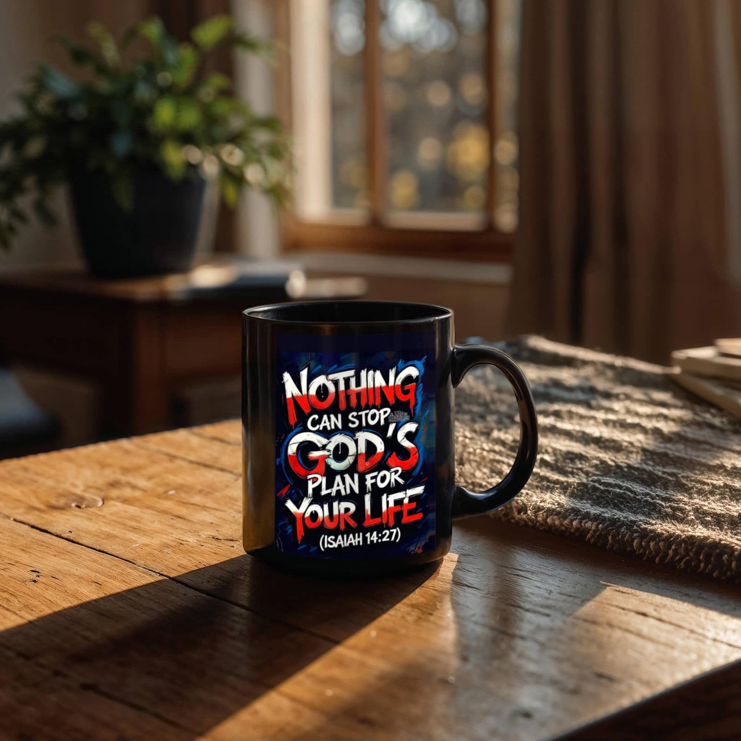 Nothing can stop God's plan mug