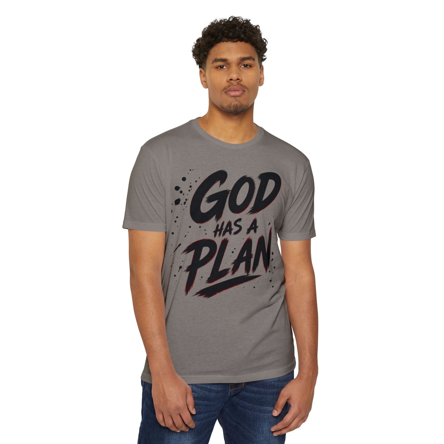 God Has a Plan T-Shirt — Inspirational Christian Faith Tee