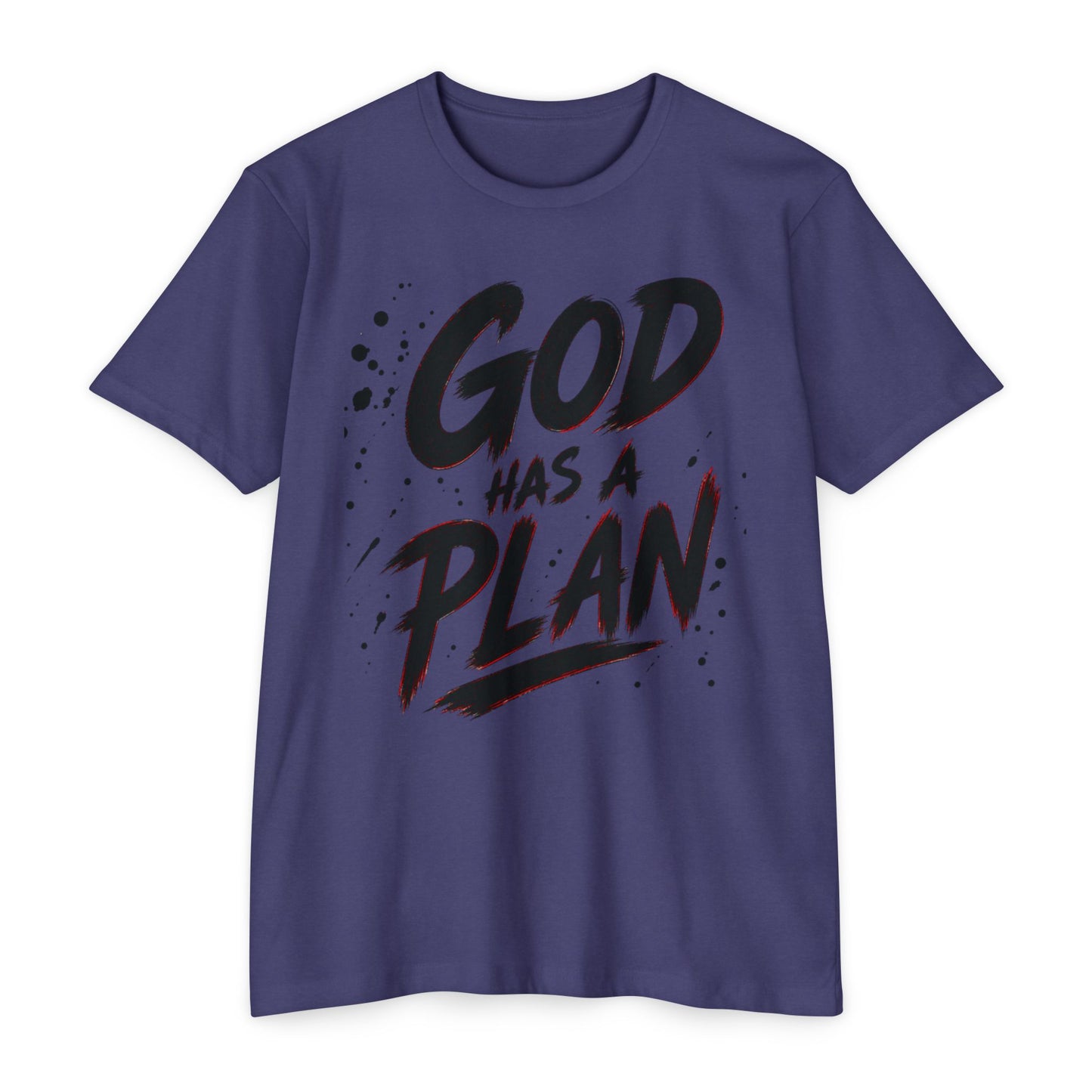 God Has a Plan T-Shirt — Inspirational Christian Faith Tee