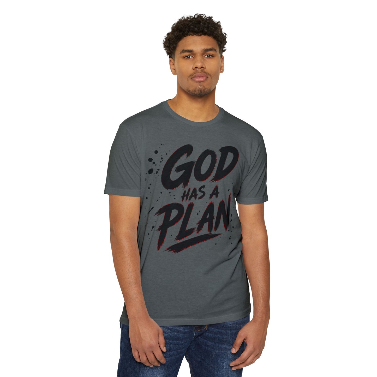 God Has a Plan T-Shirt — Inspirational Christian Faith Tee