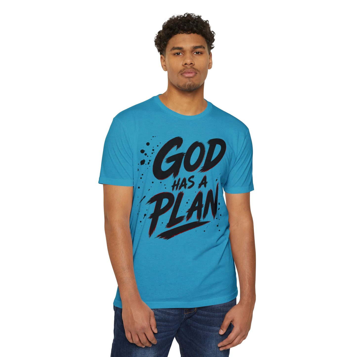 God Has a Plan T-Shirt — Inspirational Christian Faith Tee