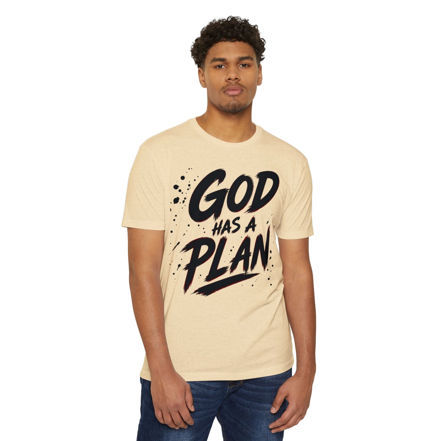 God Has a Plan T-Shirt — Inspirational Christian Faith Tee