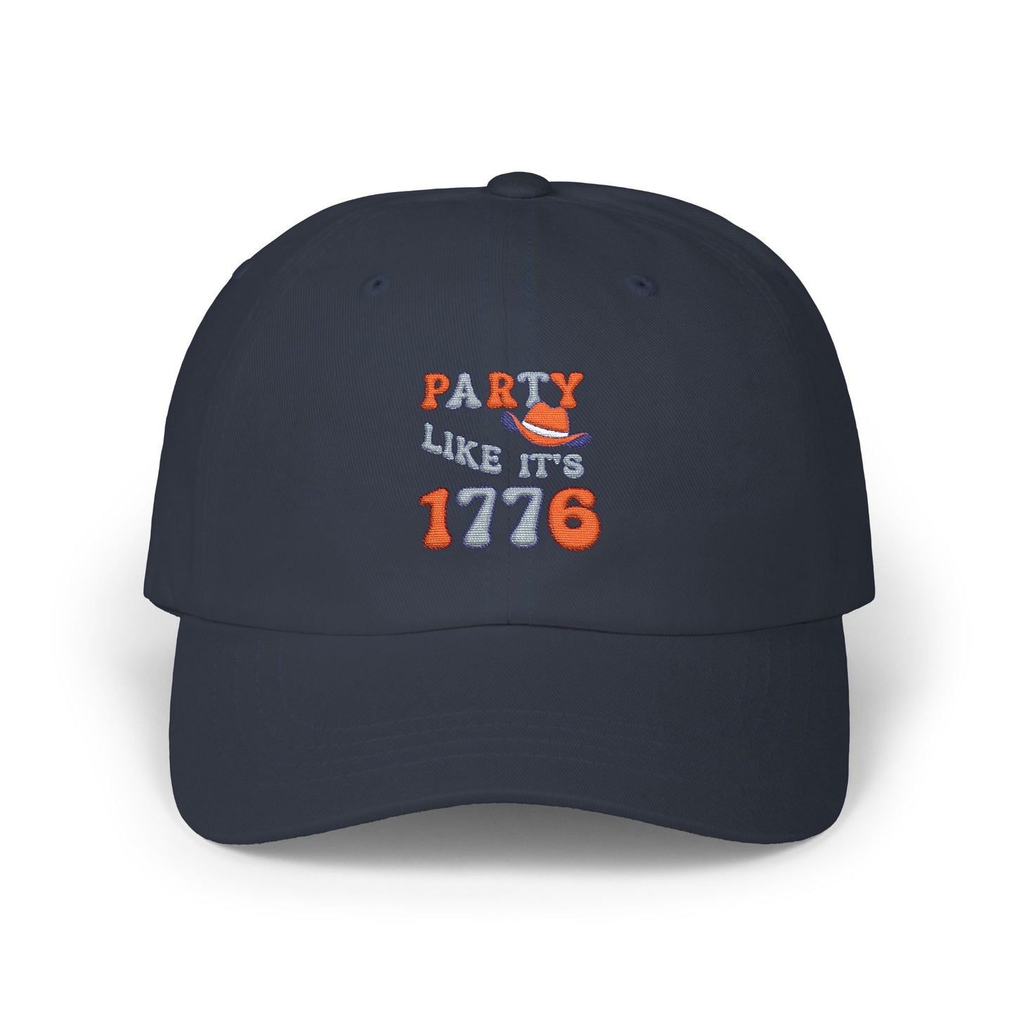 Dad Cap — "Party Like It's 1776" Patriotic Baseball Hat