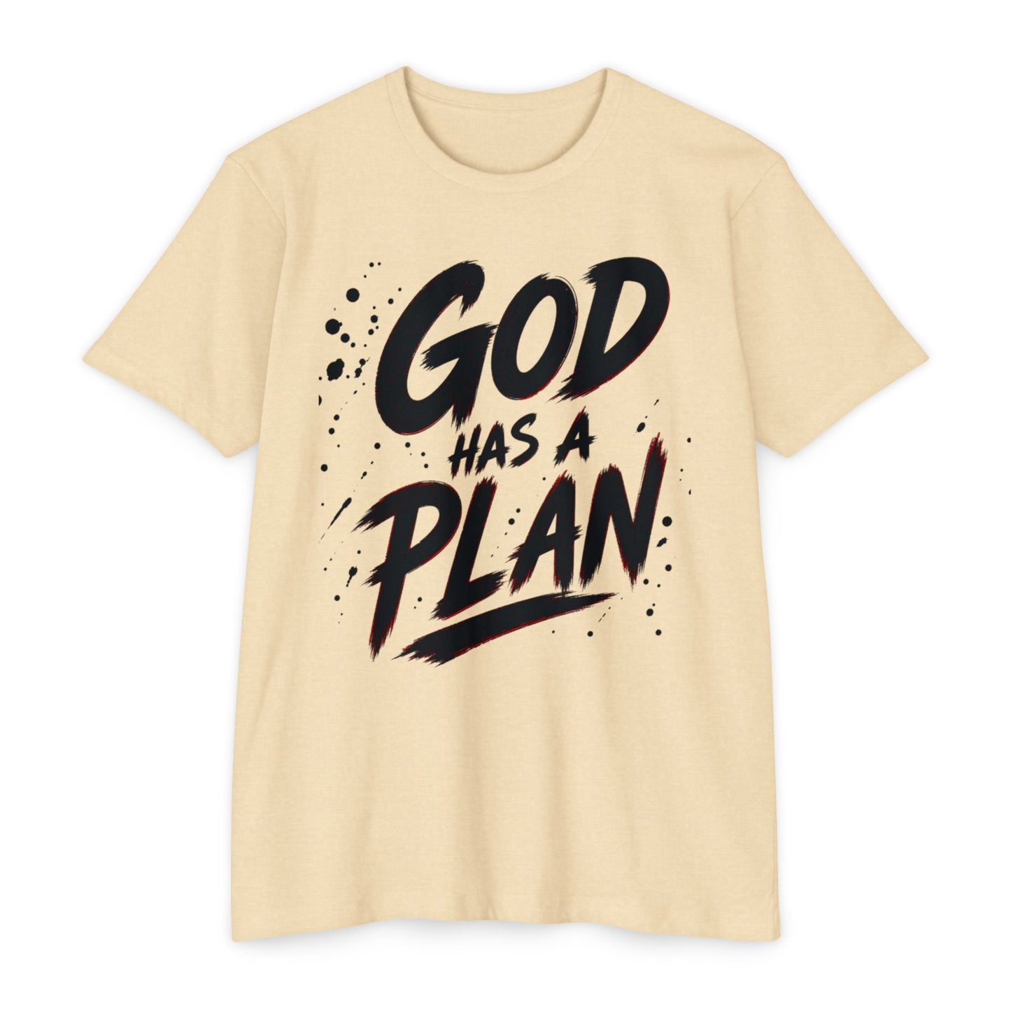 God Has a Plan T-Shirt — Inspirational Christian Faith Tee