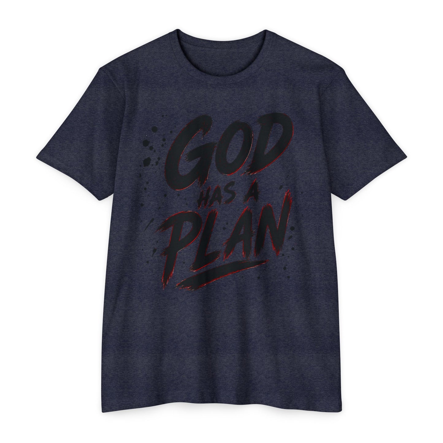 God Has a Plan T-Shirt — Inspirational Christian Faith Tee