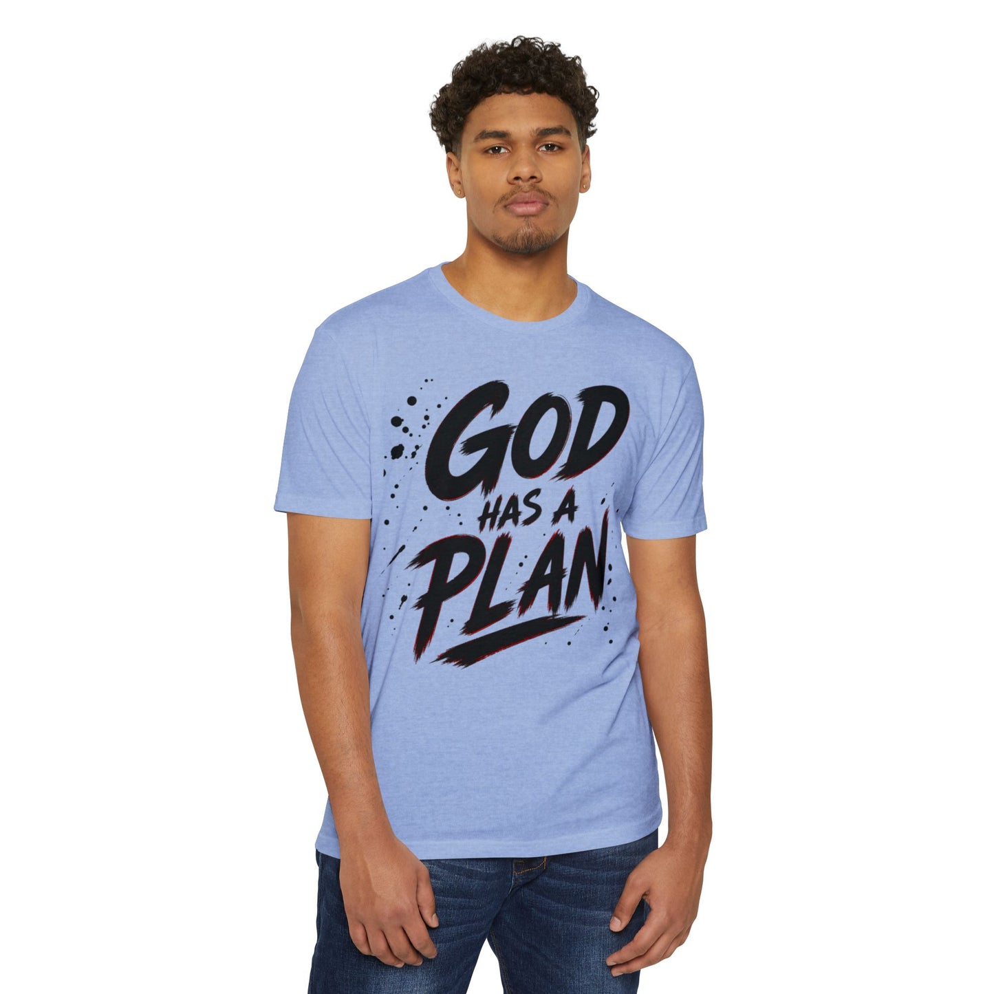 God Has a Plan T-Shirt — Inspirational Christian Faith Tee