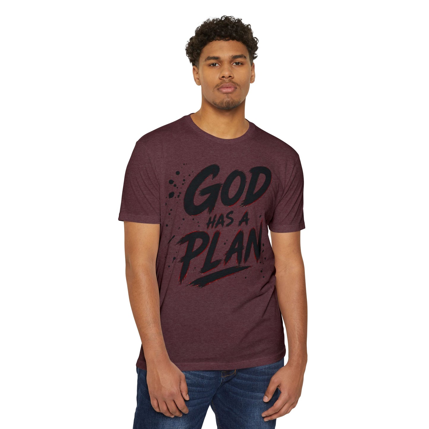 God Has a Plan T-Shirt — Inspirational Christian Faith Tee