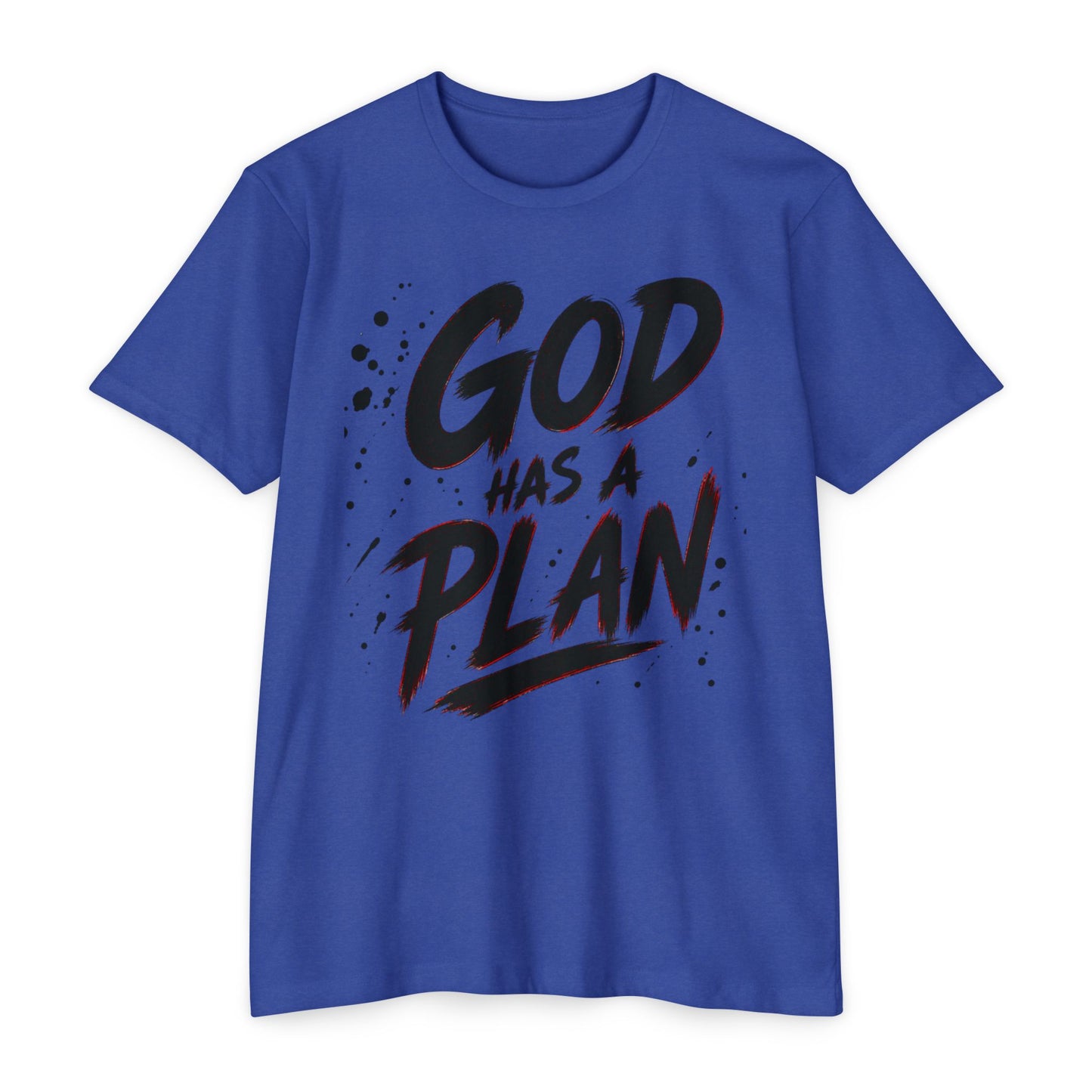 God Has a Plan T-Shirt — Inspirational Christian Faith Tee