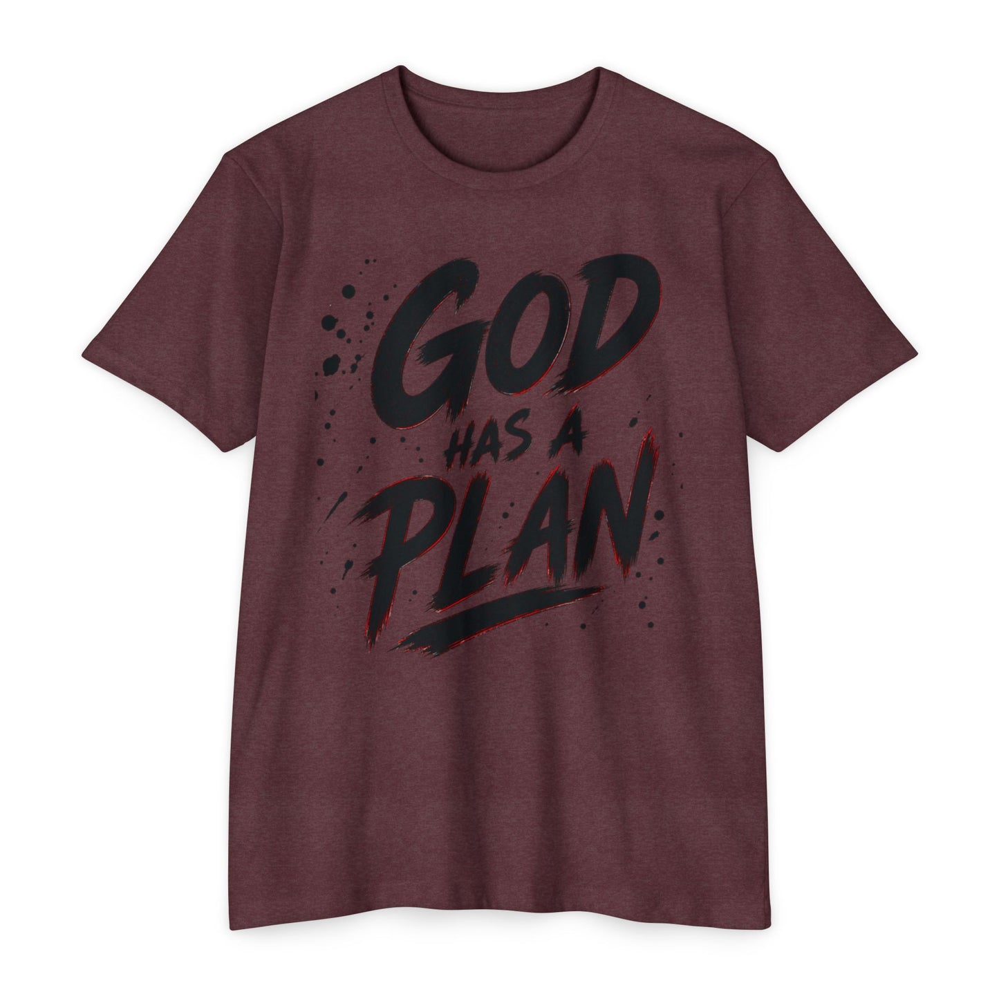 God Has a Plan T-Shirt — Inspirational Christian Faith Tee