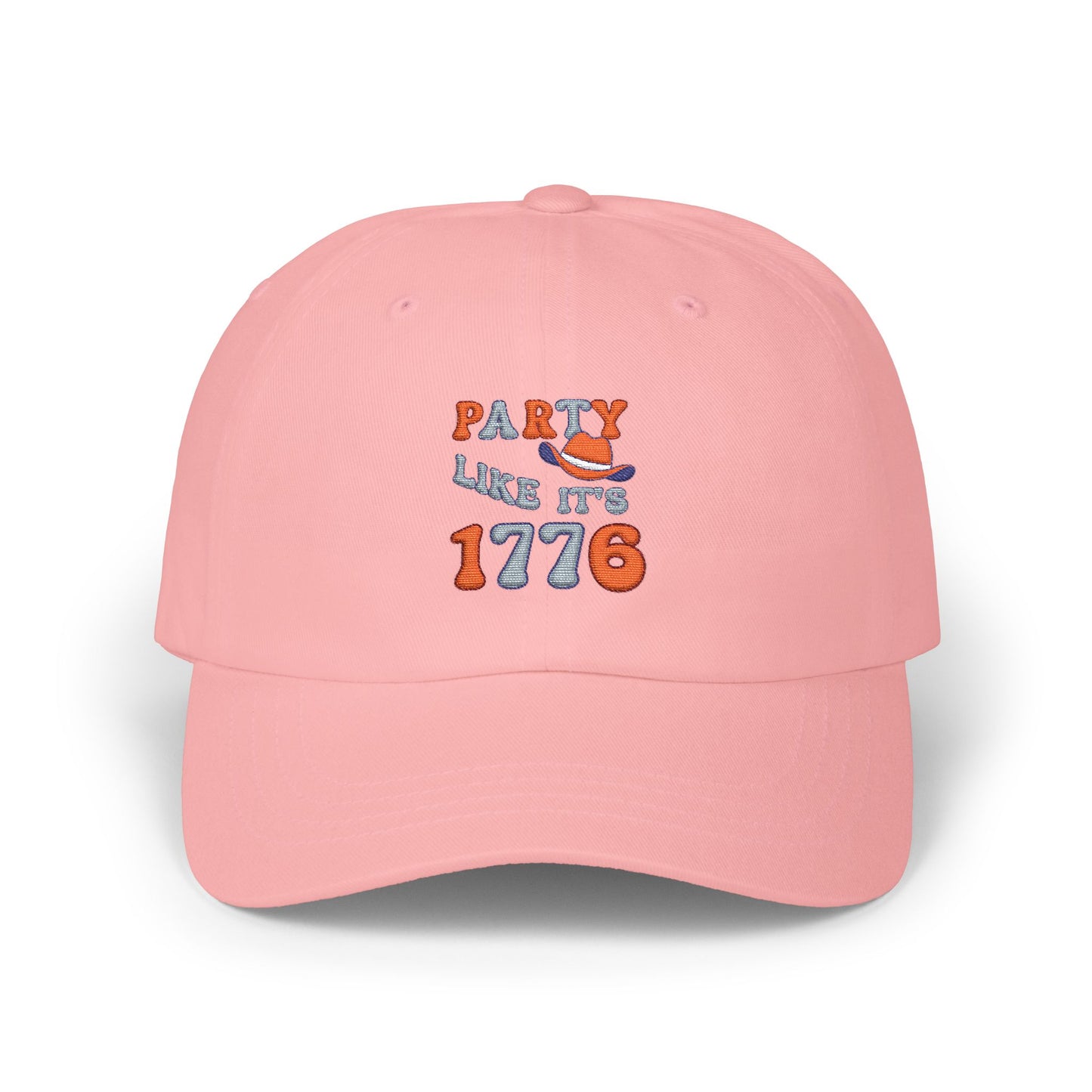 Dad Cap — "Party Like It's 1776" Patriotic Baseball Hat