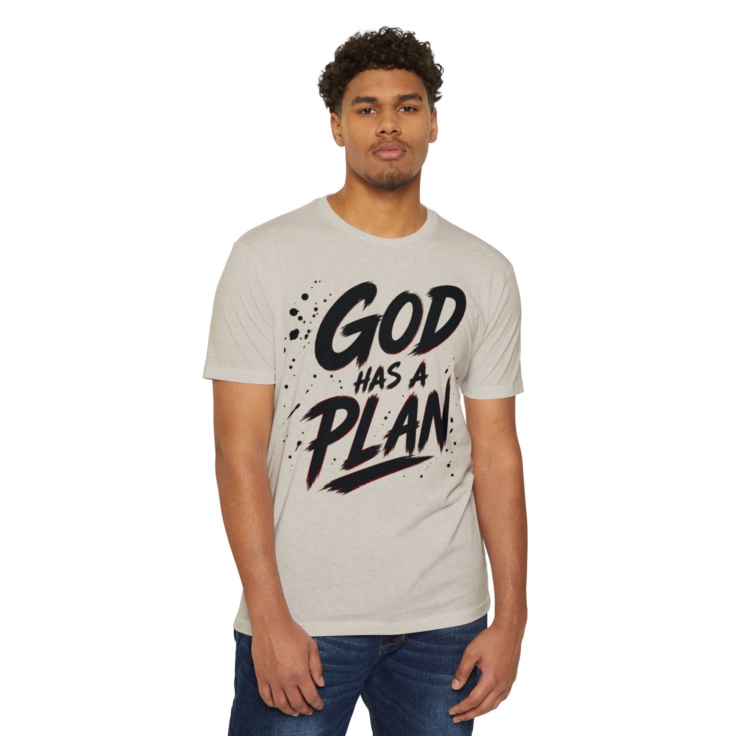God Has a Plan T-Shirt — Inspirational Christian Faith Tee