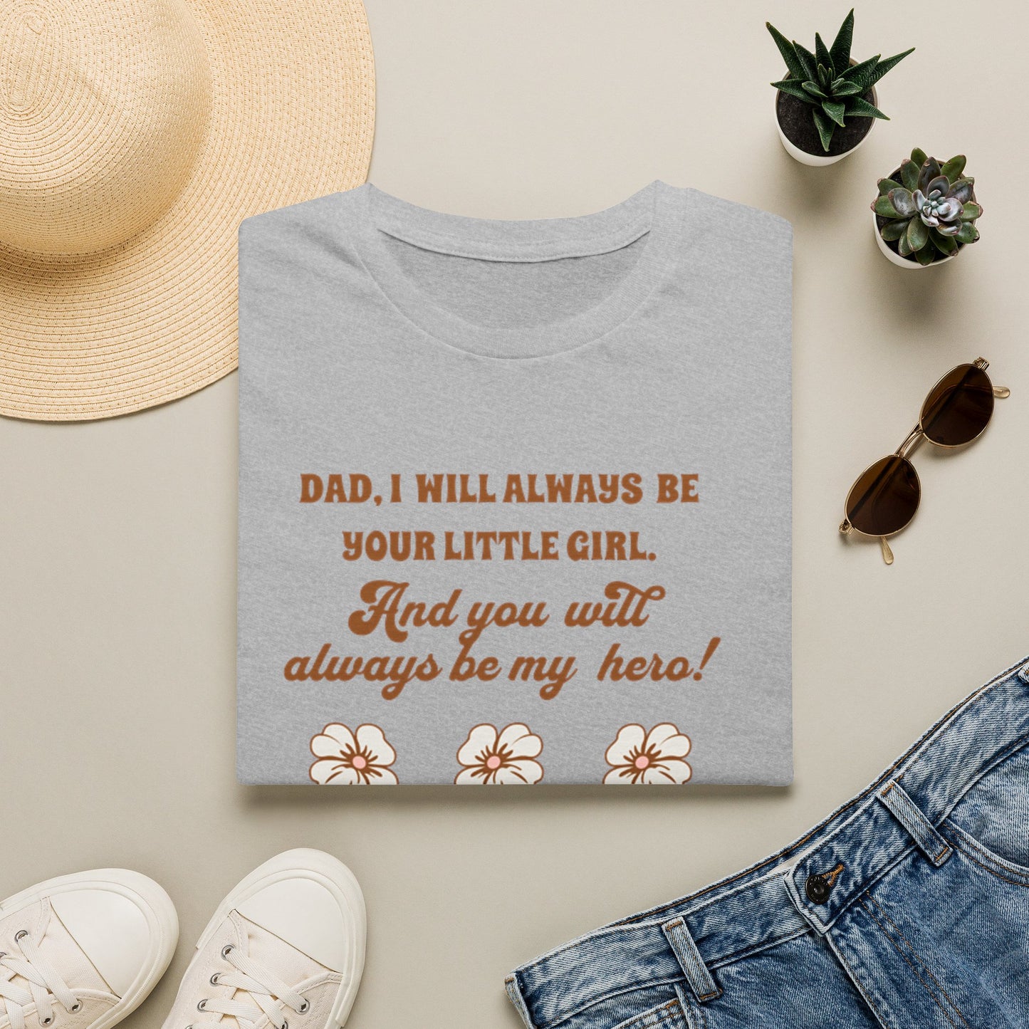Father’s Day T‑Shirt — “Dad, I Will Always Be Your Little Girl” Heartfelt Keepsake Tee