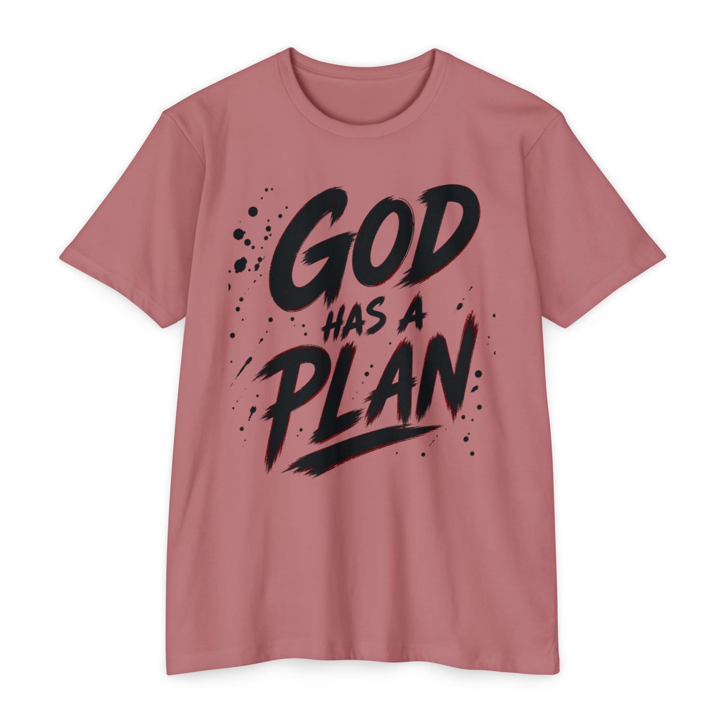God Has a Plan T-Shirt — Inspirational Christian Faith Tee
