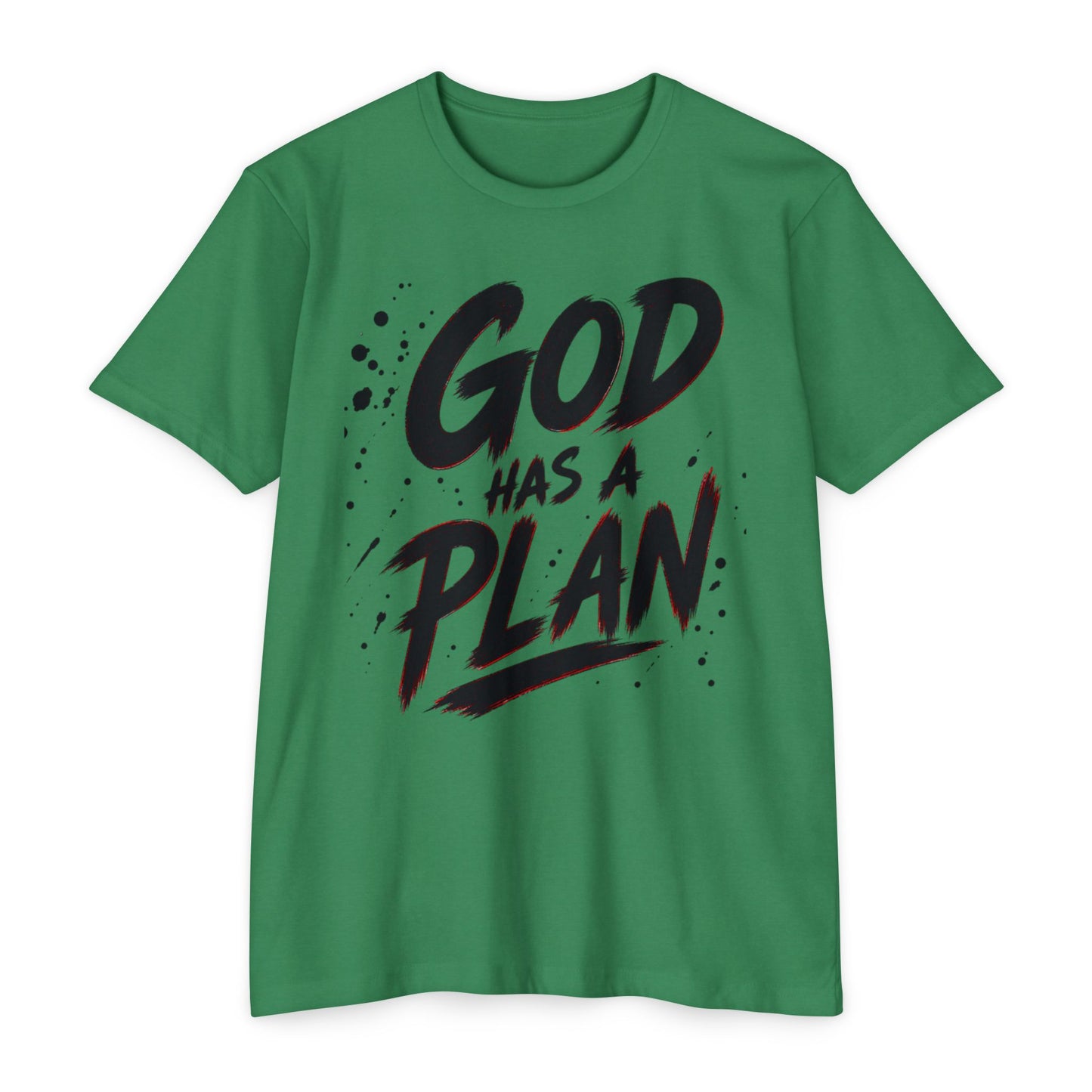 God Has a Plan T-Shirt — Inspirational Christian Faith Tee