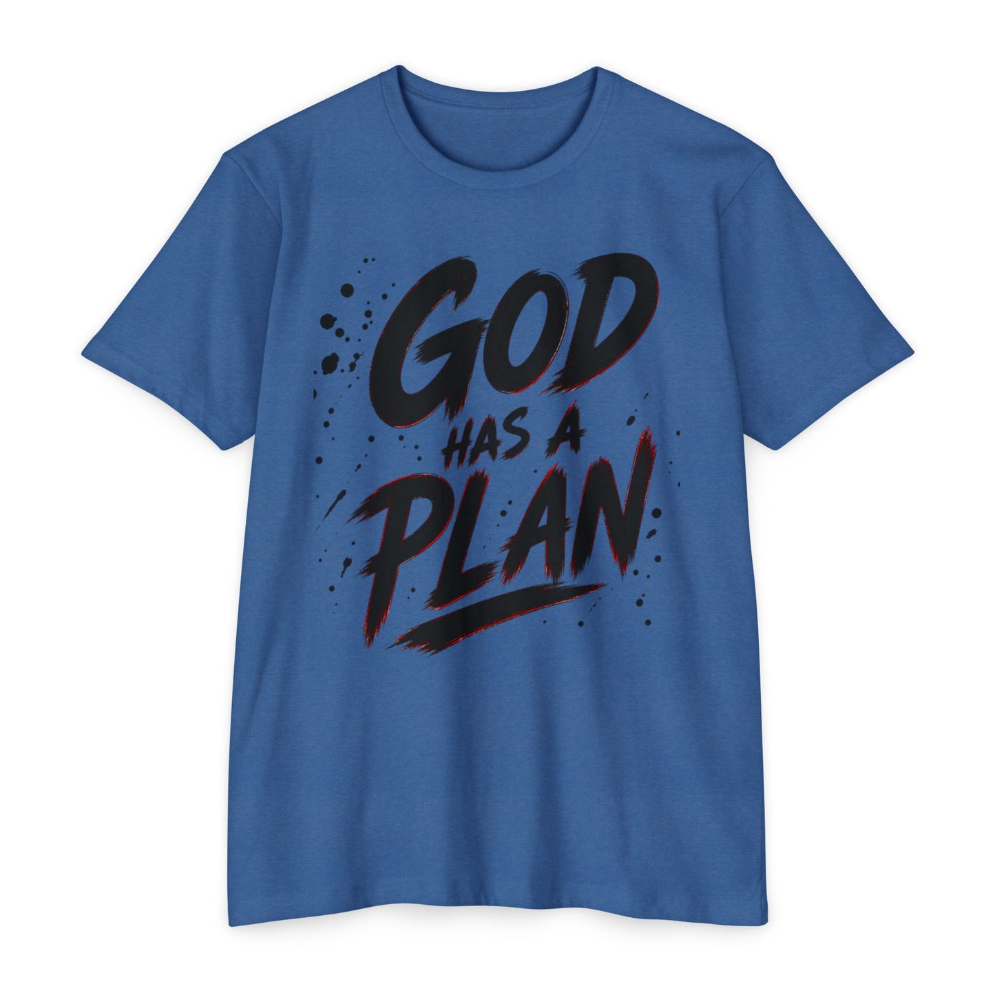 God Has a Plan T-Shirt — Inspirational Christian Faith Tee