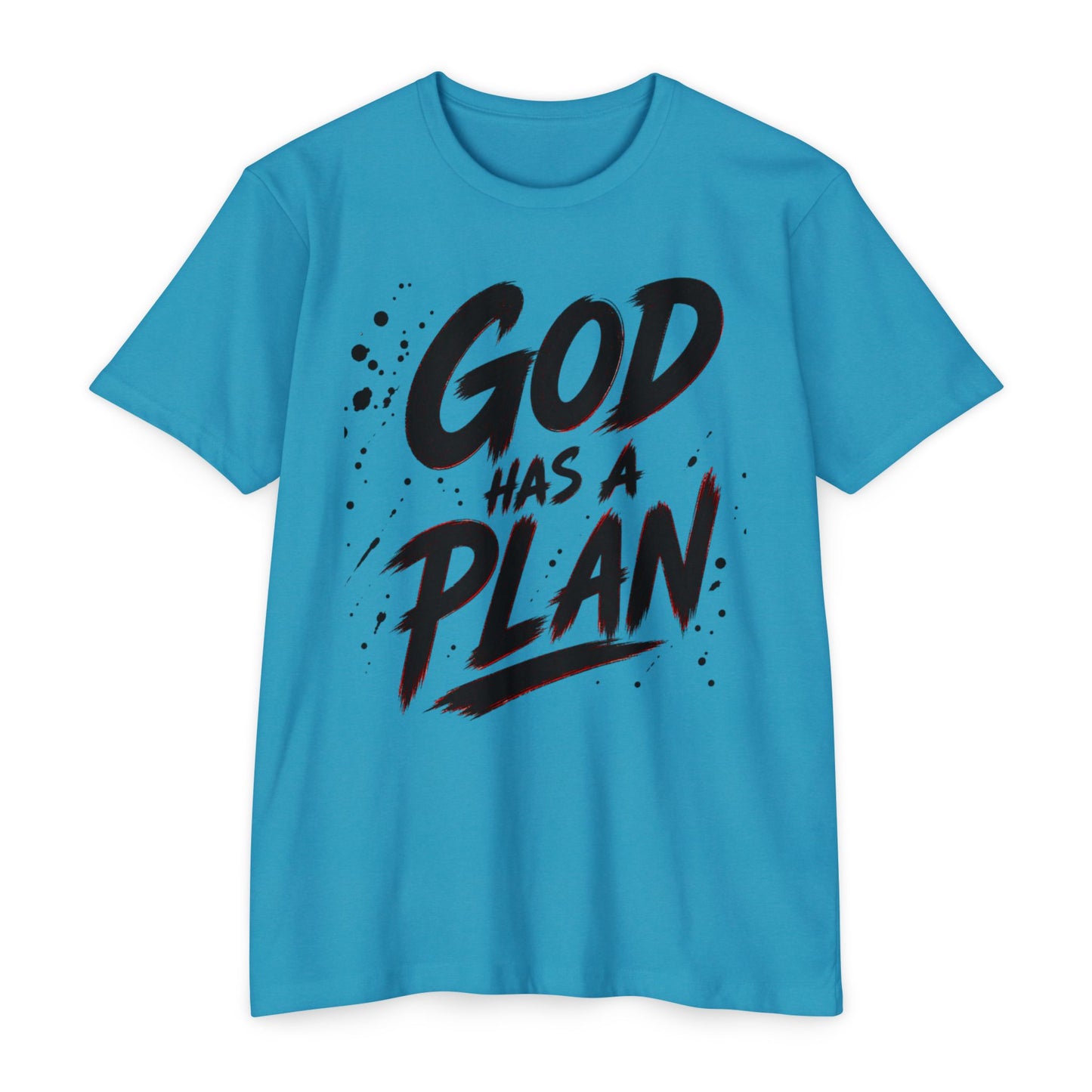 God Has a Plan T-Shirt — Inspirational Christian Faith Tee
