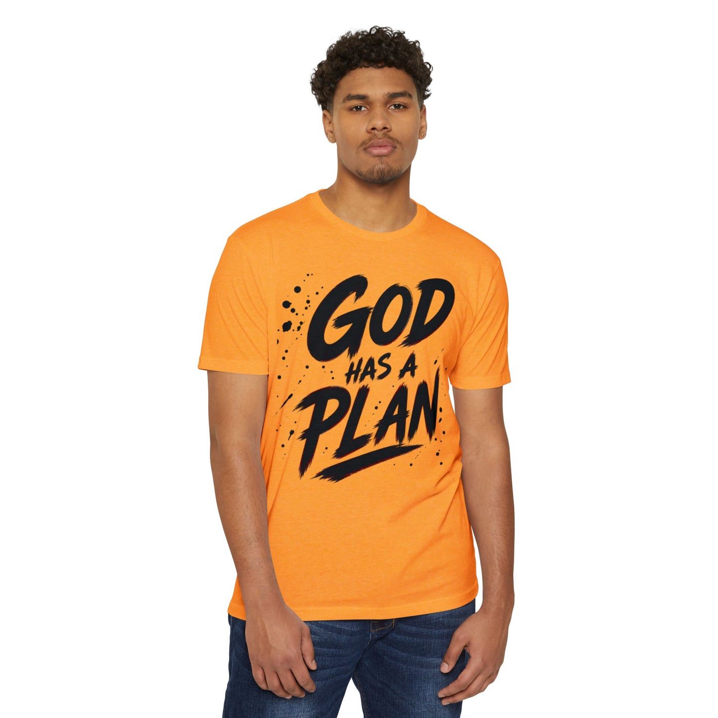 God Has a Plan T-Shirt — Inspirational Christian Faith Tee