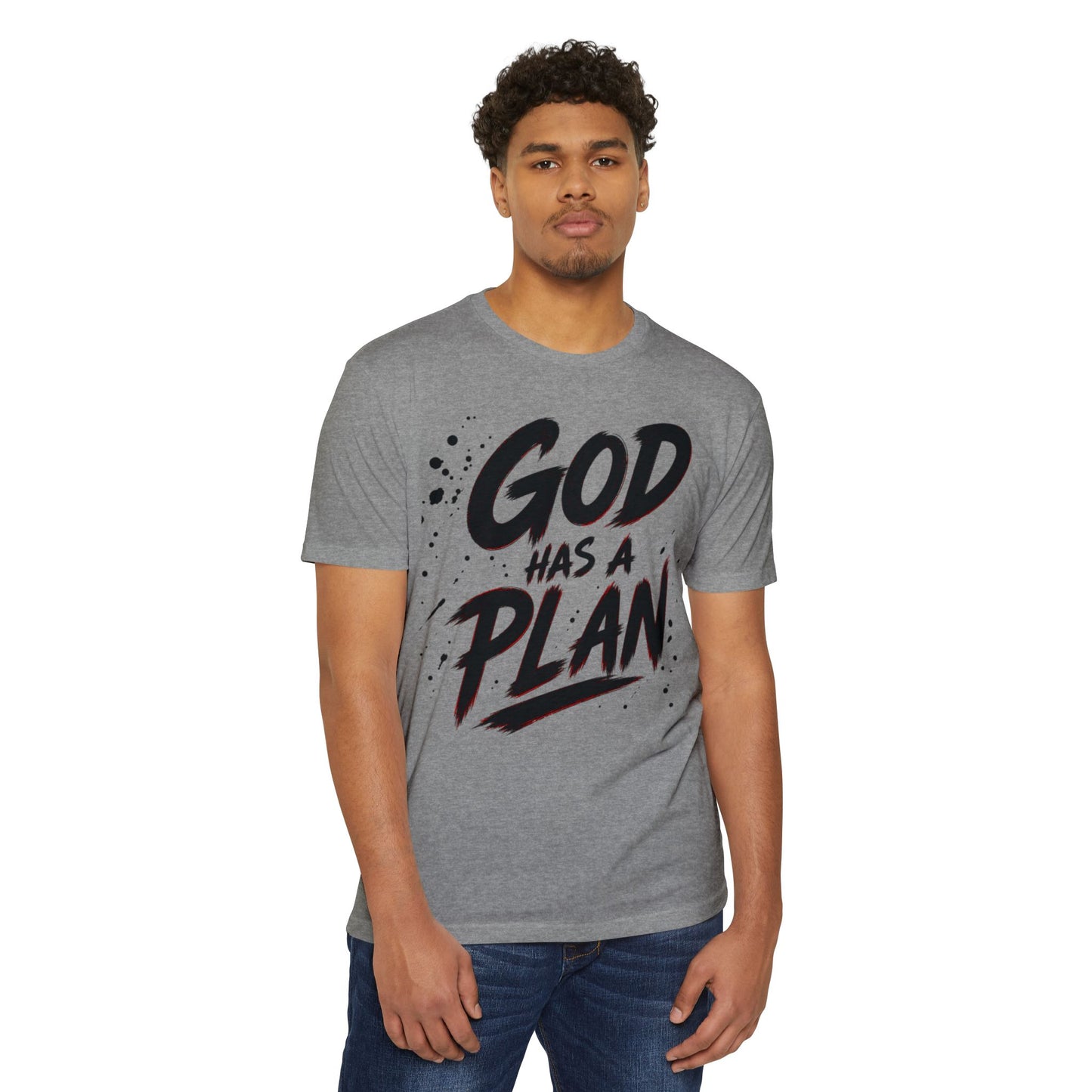 God Has a Plan T-Shirt — Inspirational Christian Faith Tee