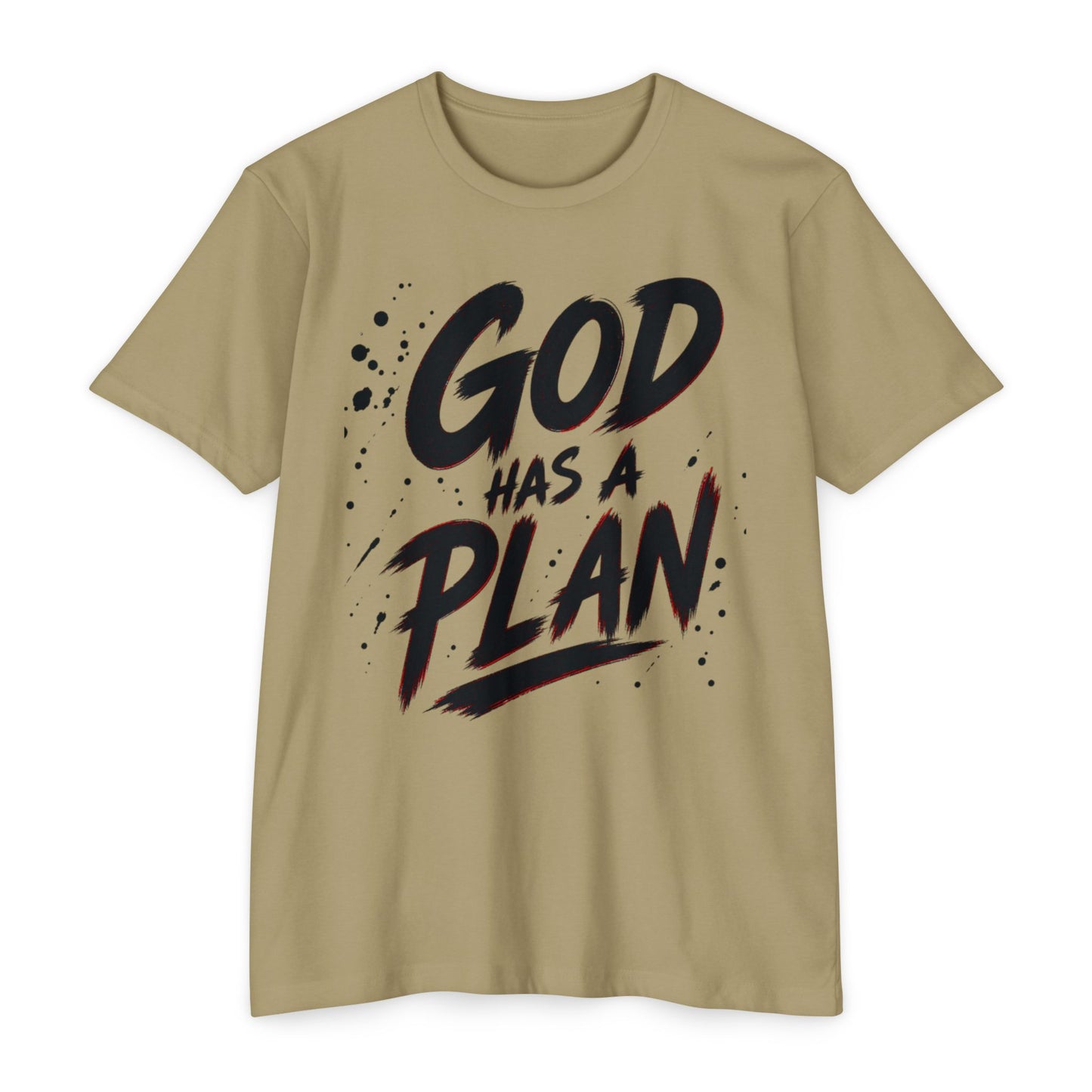 God Has a Plan T-Shirt — Inspirational Christian Faith Tee