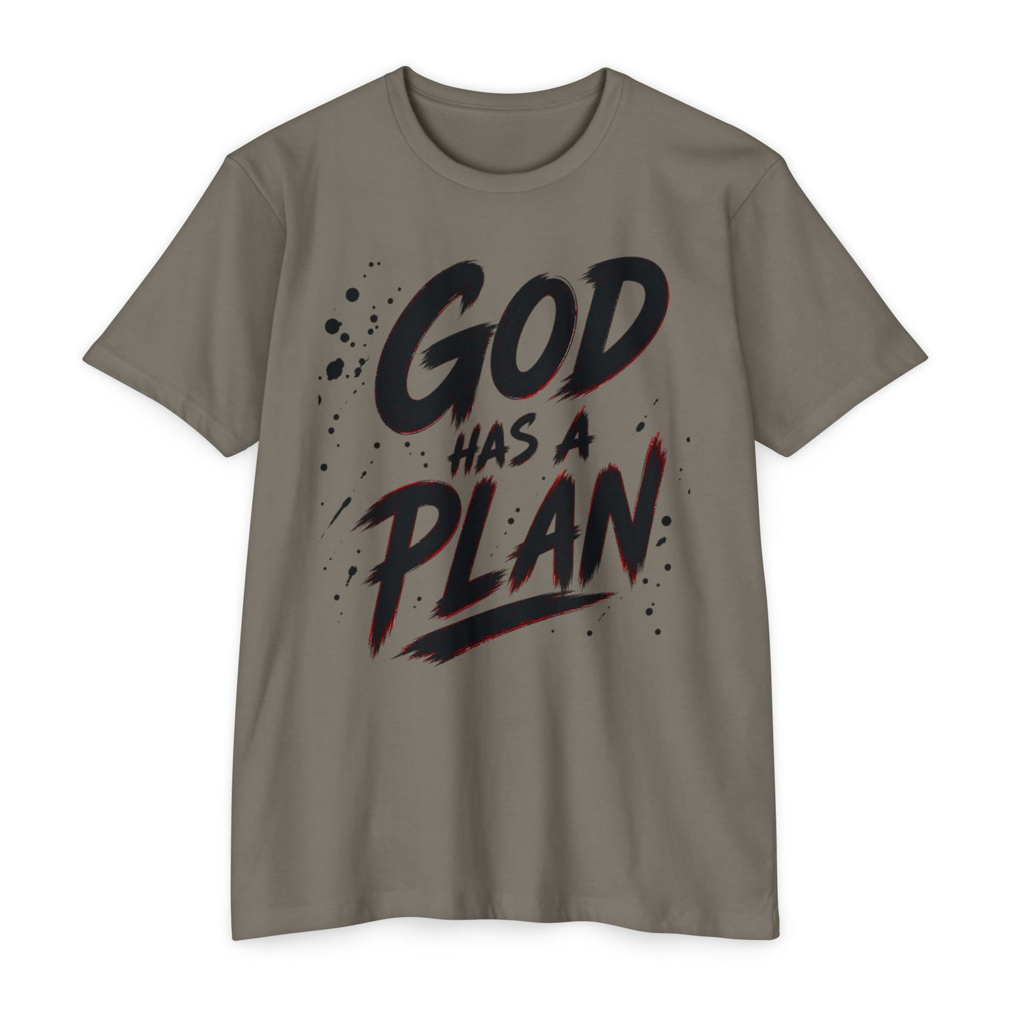 God Has a Plan T-Shirt — Inspirational Christian Faith Tee
