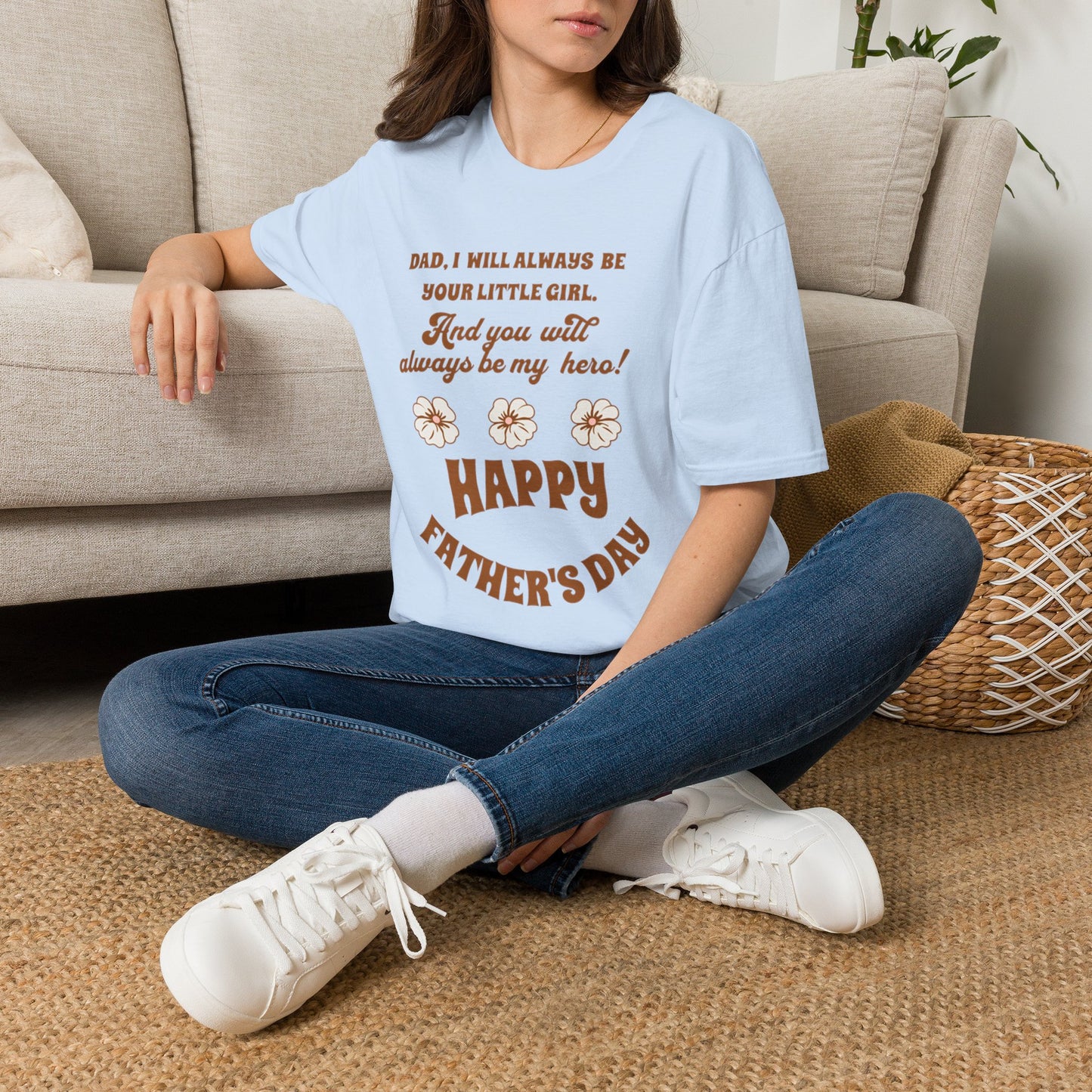 Father’s Day T‑Shirt — “Dad, I Will Always Be Your Little Girl” Heartfelt Keepsake Tee