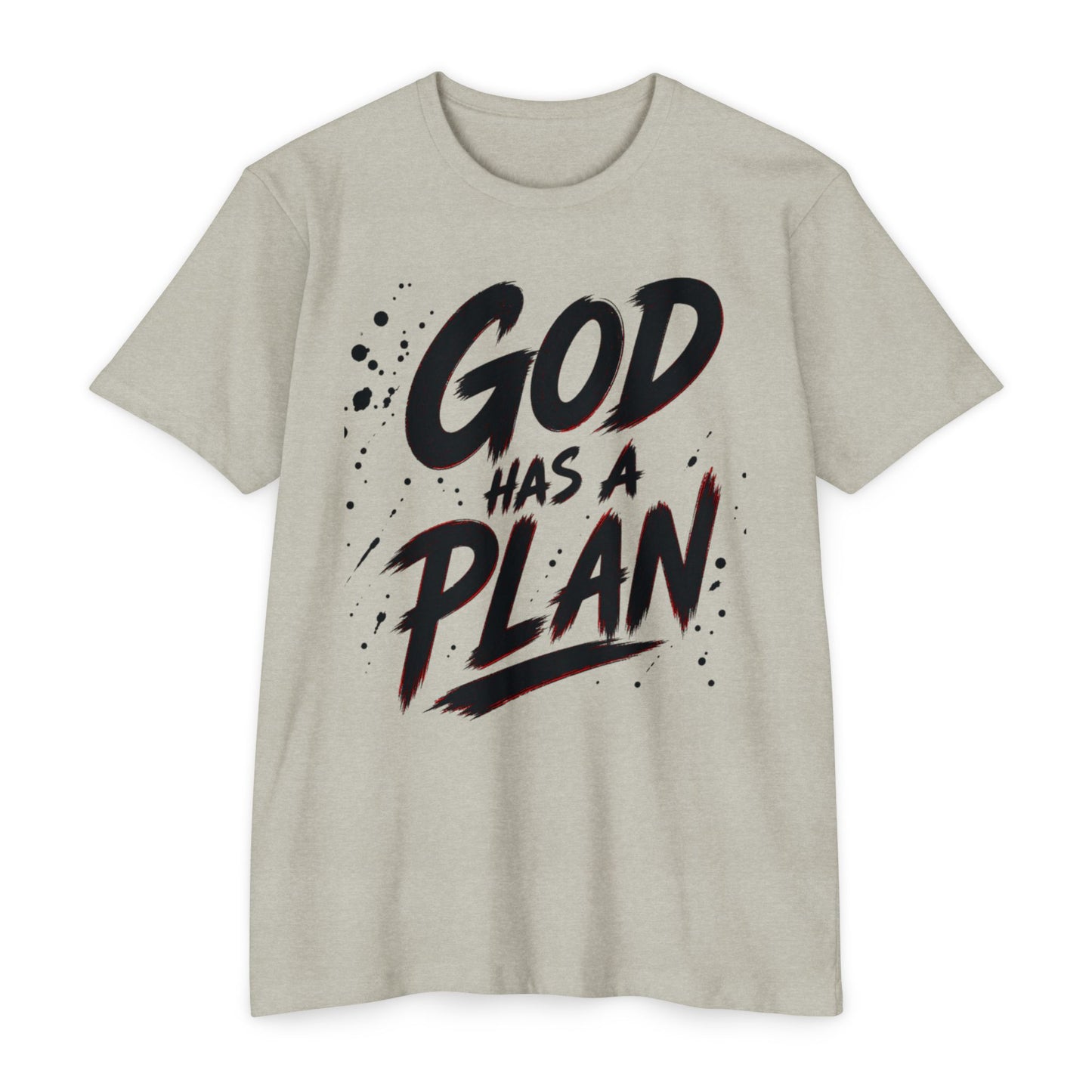 God Has a Plan T-Shirt — Inspirational Christian Faith Tee
