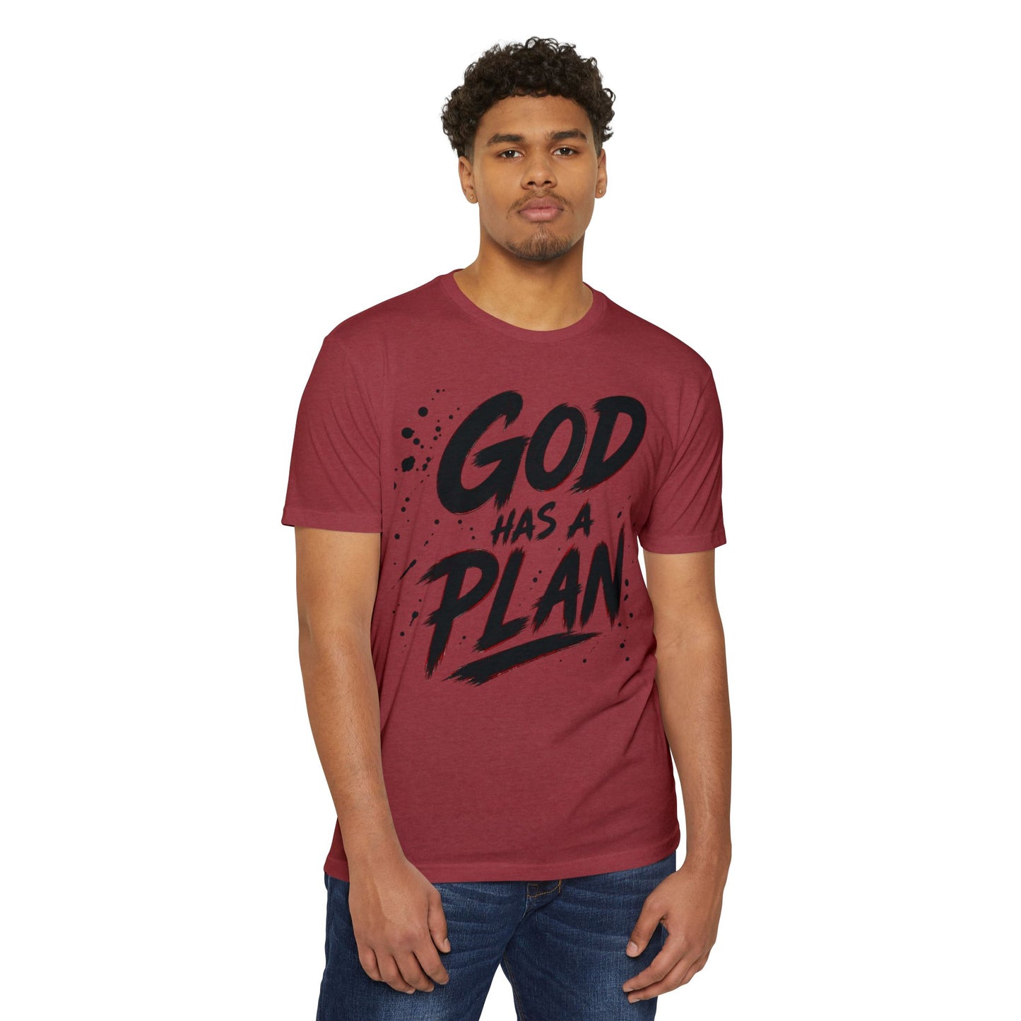 God Has a Plan T-Shirt — Inspirational Christian Faith Tee