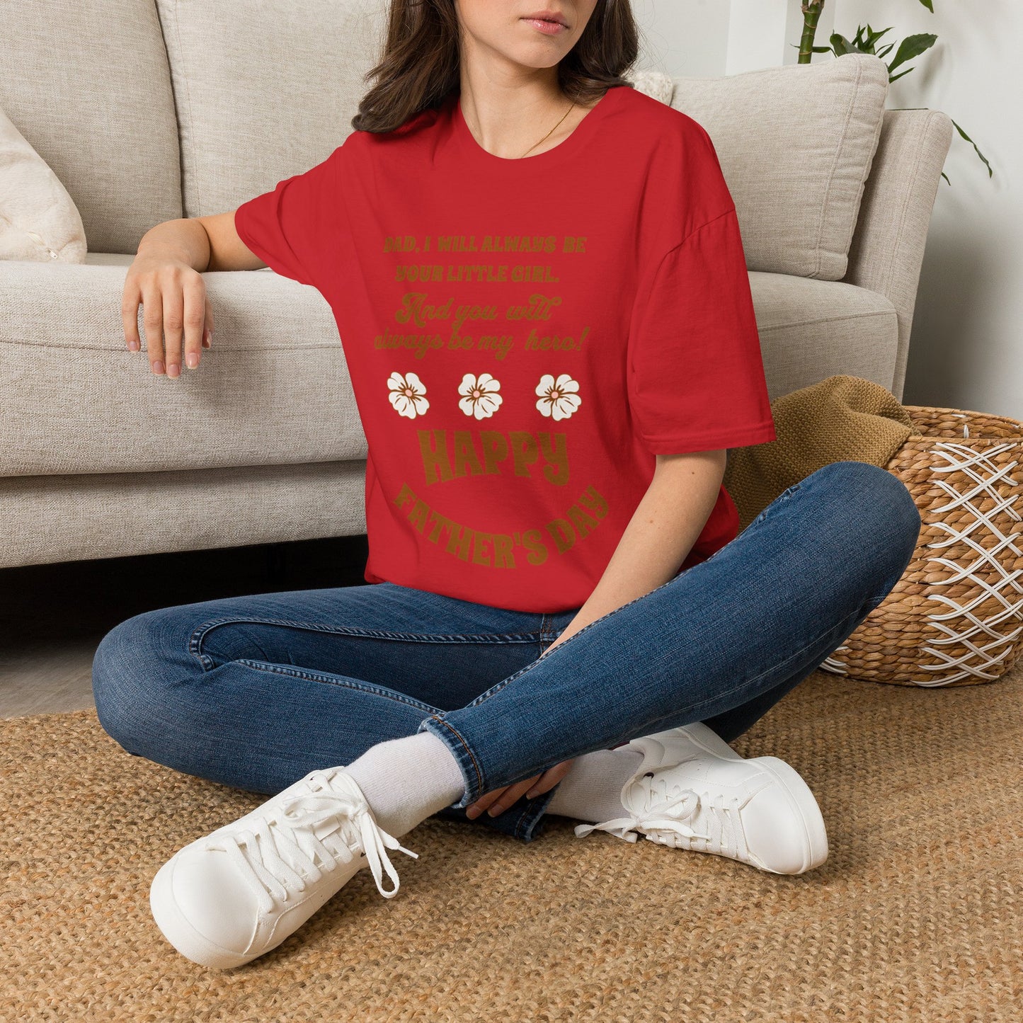 Father’s Day T‑Shirt — “Dad, I Will Always Be Your Little Girl” Heartfelt Keepsake Tee