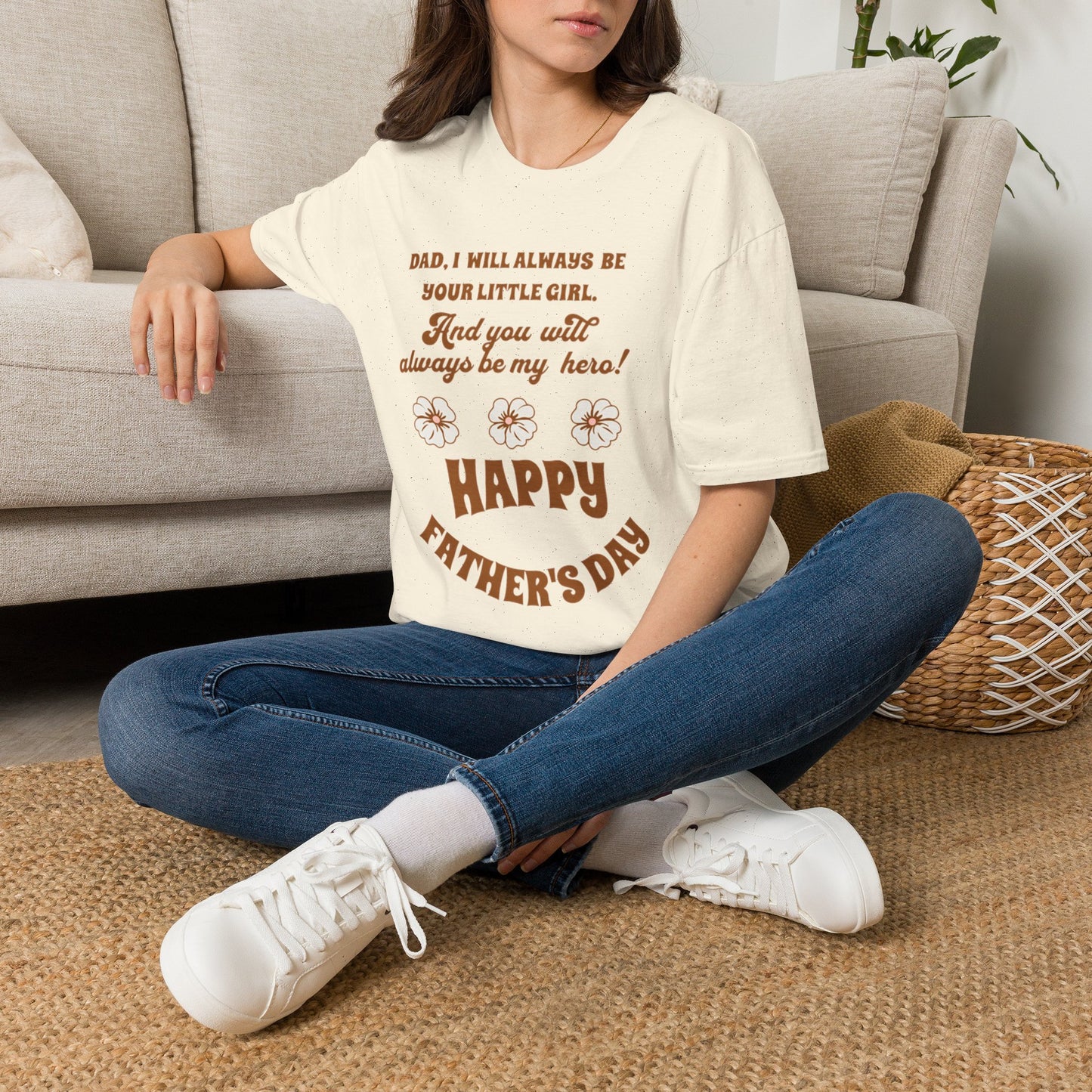 Father’s Day T‑Shirt — “Dad, I Will Always Be Your Little Girl” Heartfelt Keepsake Tee