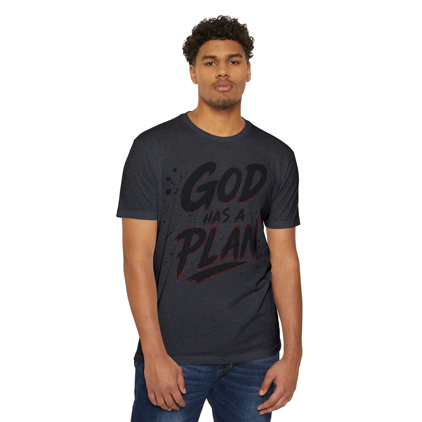 God Has a Plan T-Shirt — Inspirational Christian Faith Tee