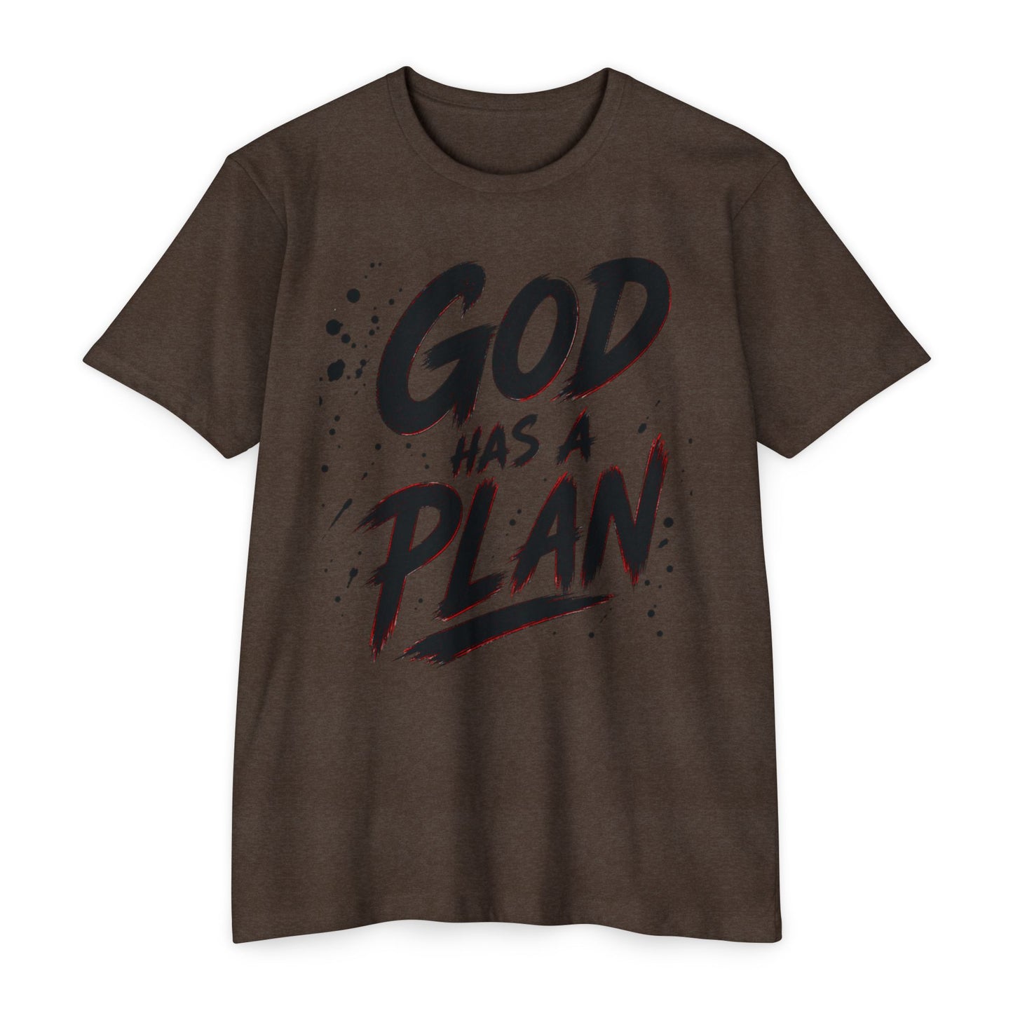 God Has a Plan T-Shirt — Inspirational Christian Faith Tee