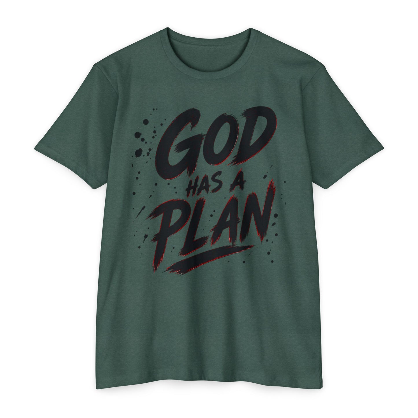 God Has a Plan T-Shirt — Inspirational Christian Faith Tee