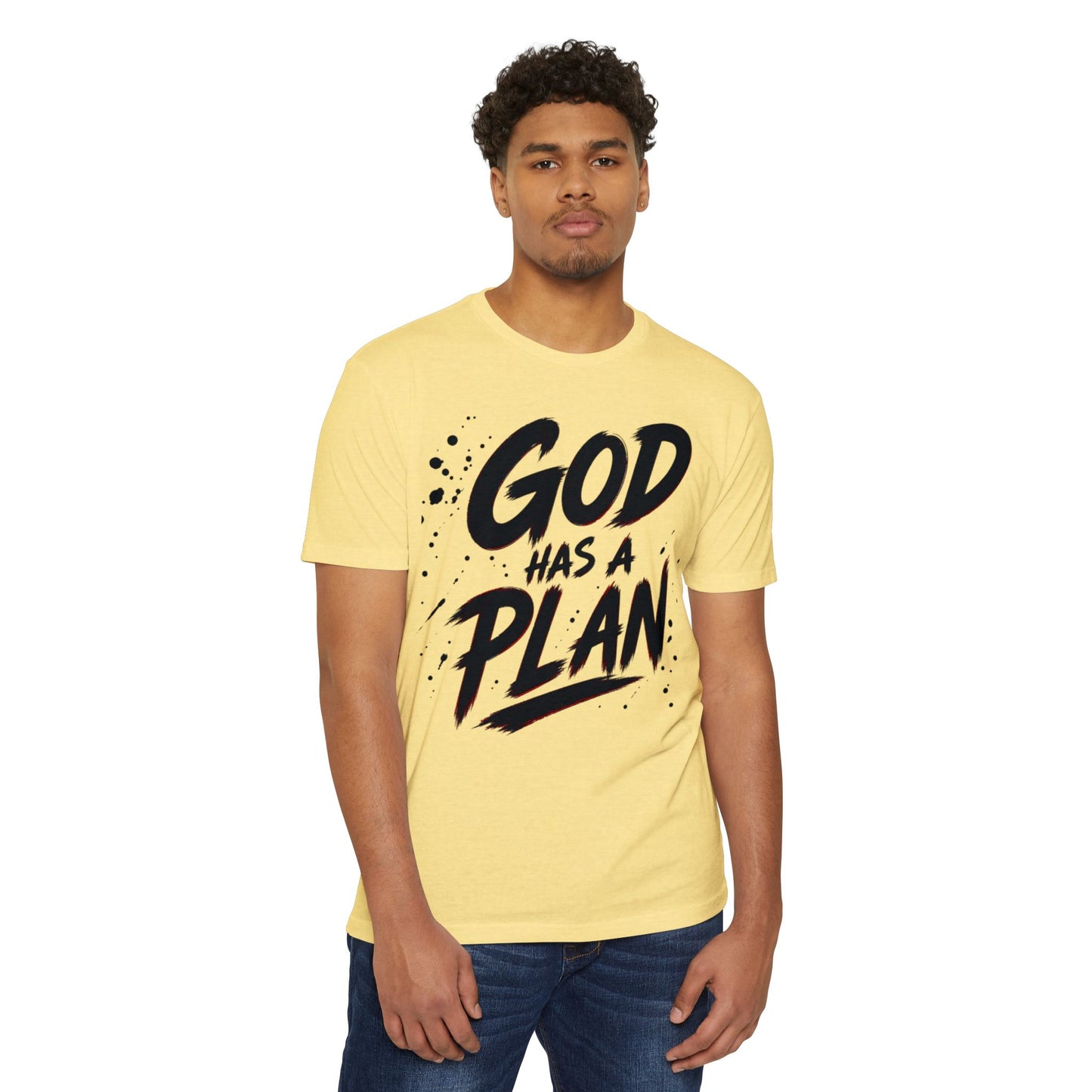 God Has a Plan T-Shirt — Inspirational Christian Faith Tee