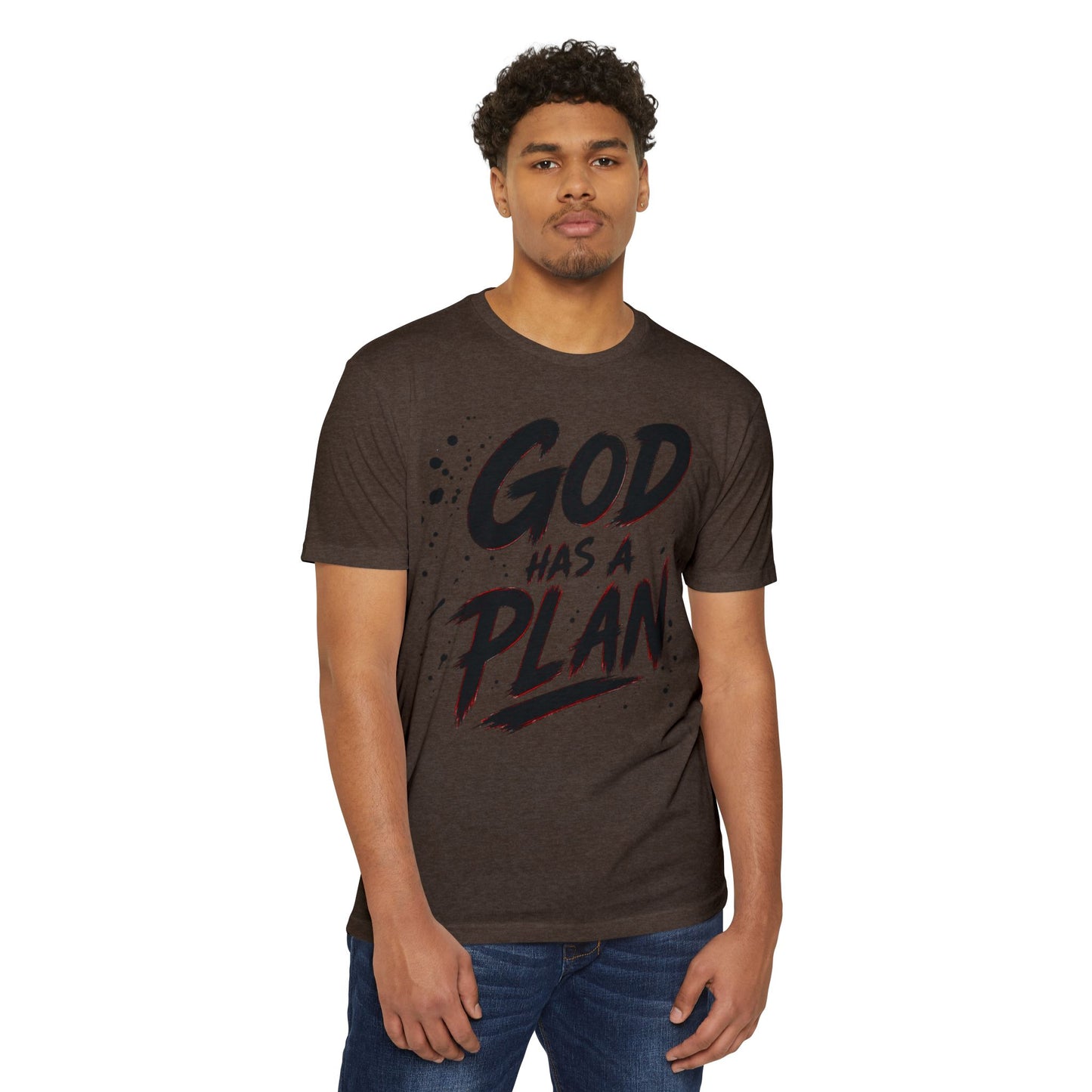 God Has a Plan T-Shirt — Inspirational Christian Faith Tee