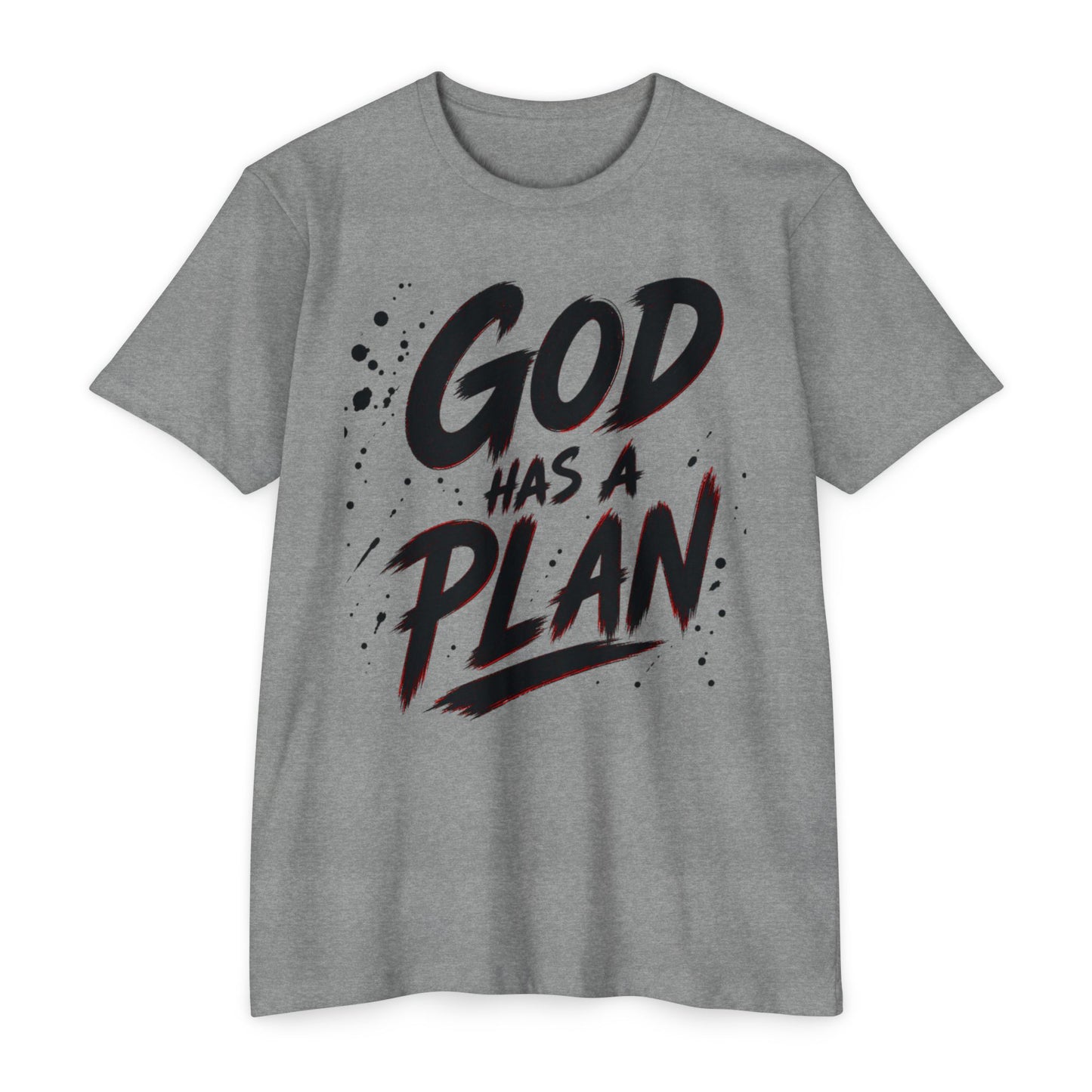 God Has a Plan T-Shirt — Inspirational Christian Faith Tee