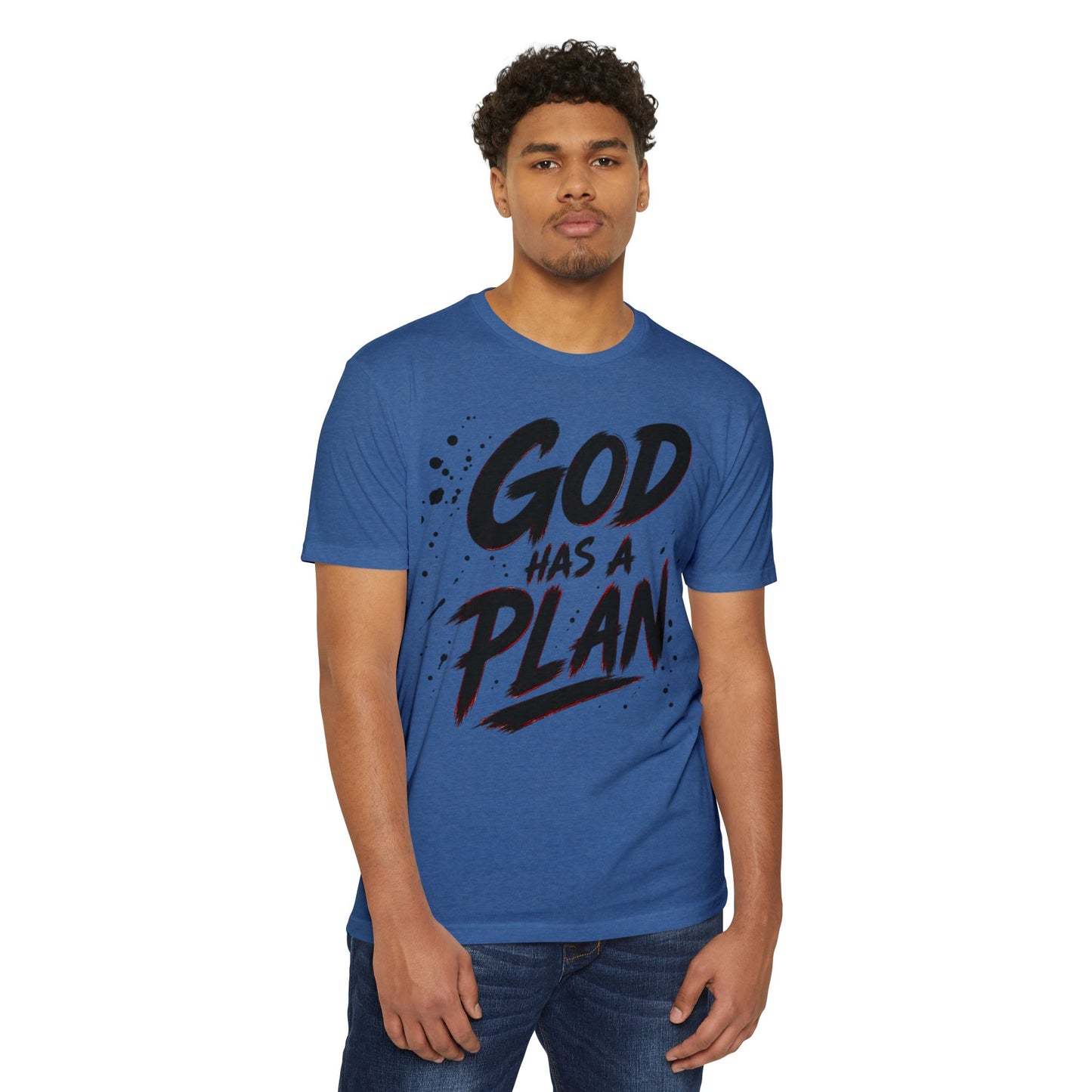 God Has a Plan T-Shirt — Inspirational Christian Faith Tee