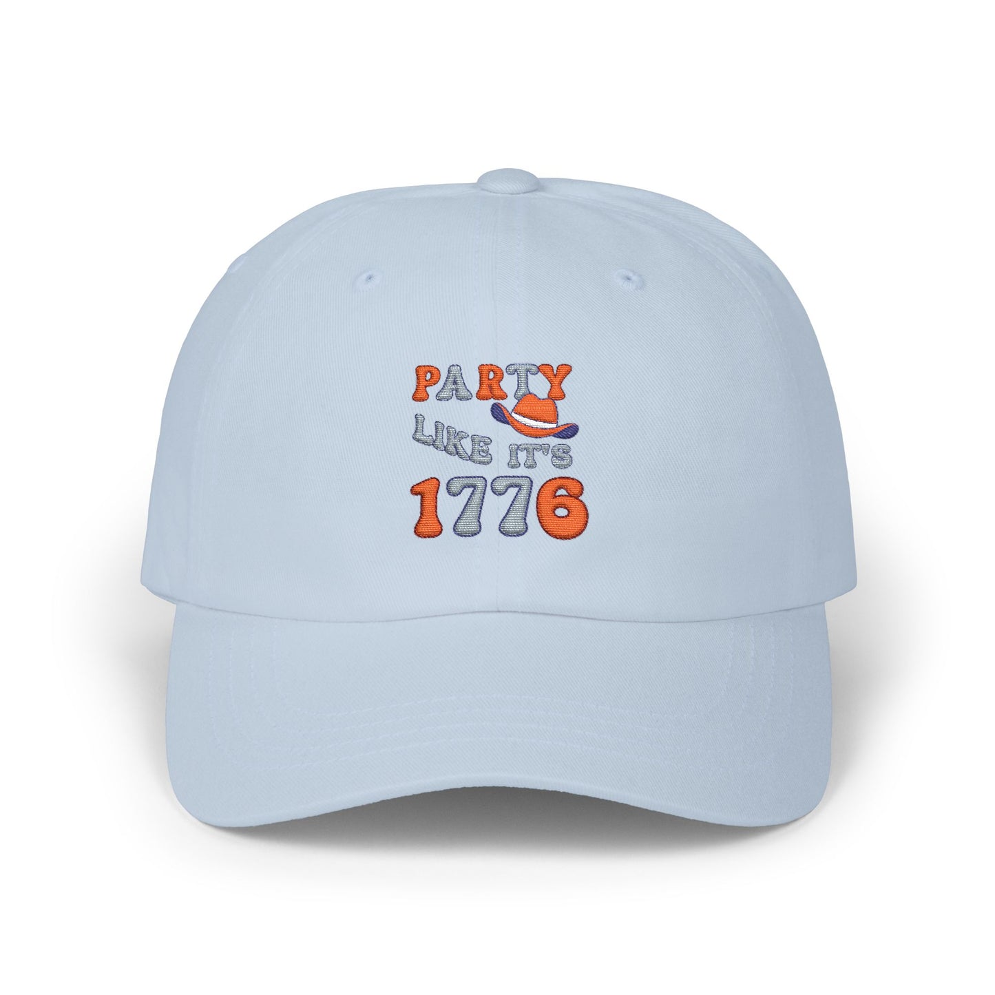 Dad Cap — "Party Like It's 1776" Patriotic Baseball Hat