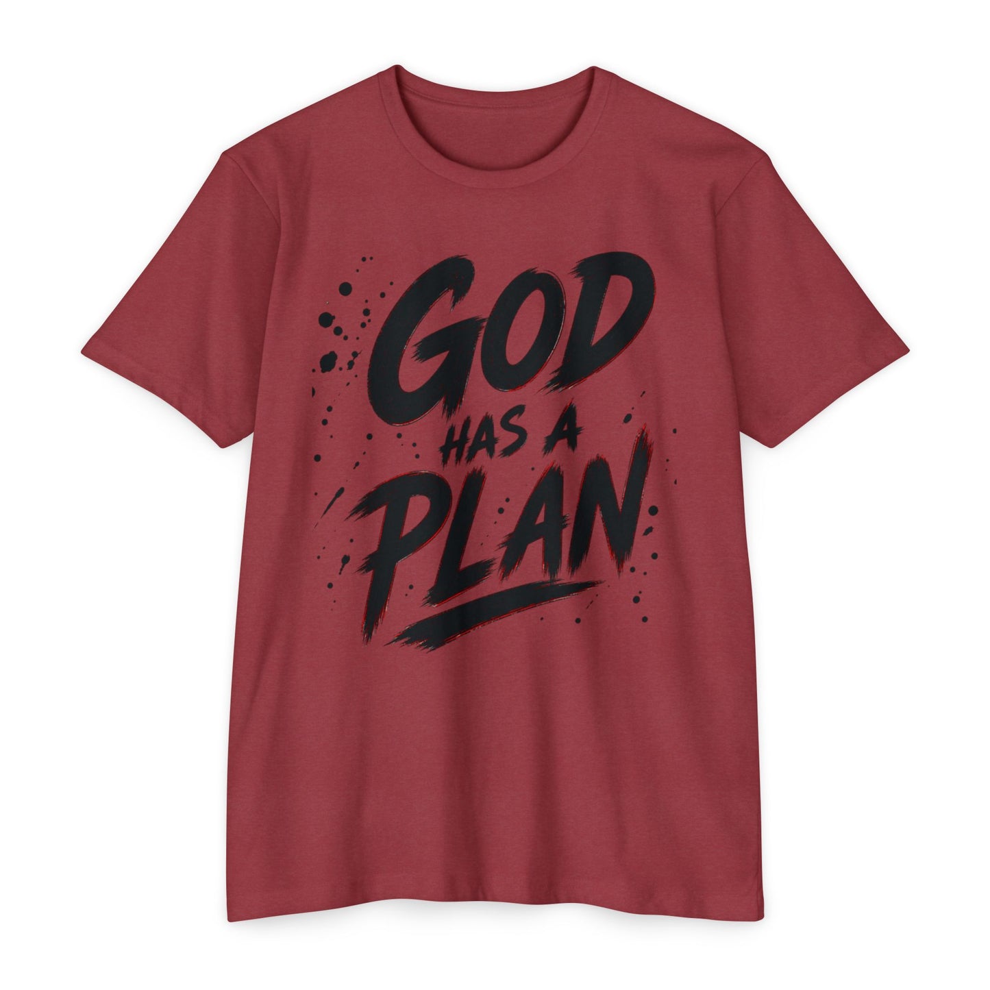 God Has a Plan T-Shirt — Inspirational Christian Faith Tee