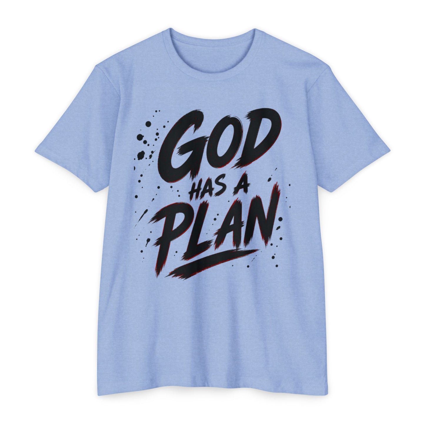 God Has a Plan T-Shirt — Inspirational Christian Faith Tee