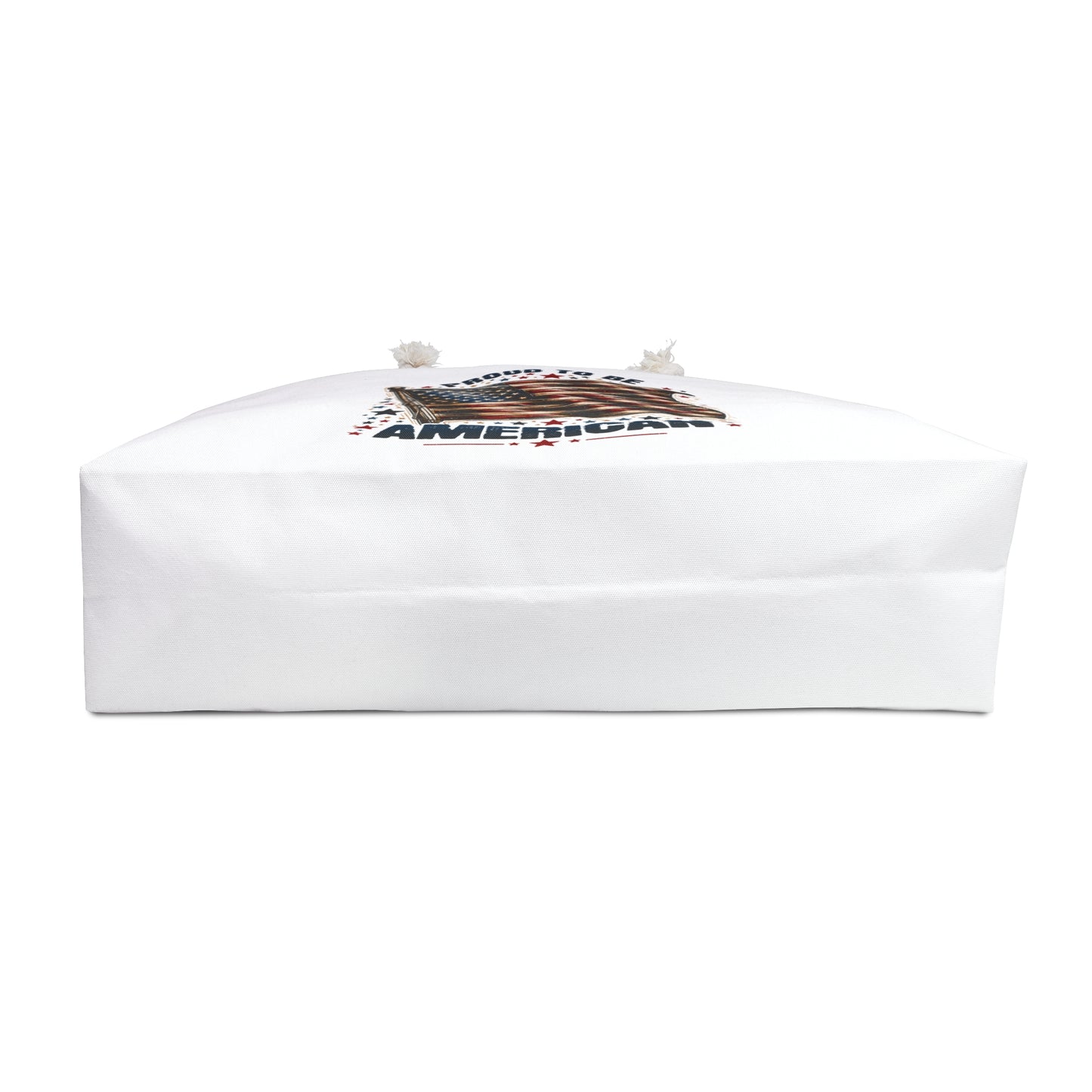 Proud to Be American Weekender Bag — Patriotic Flag Travel Tote for 4th of July & Veterans