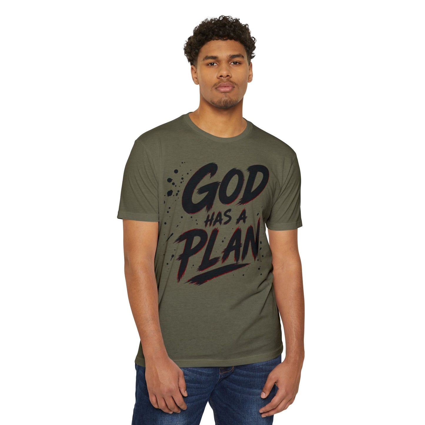 God Has a Plan T-Shirt — Inspirational Christian Faith Tee