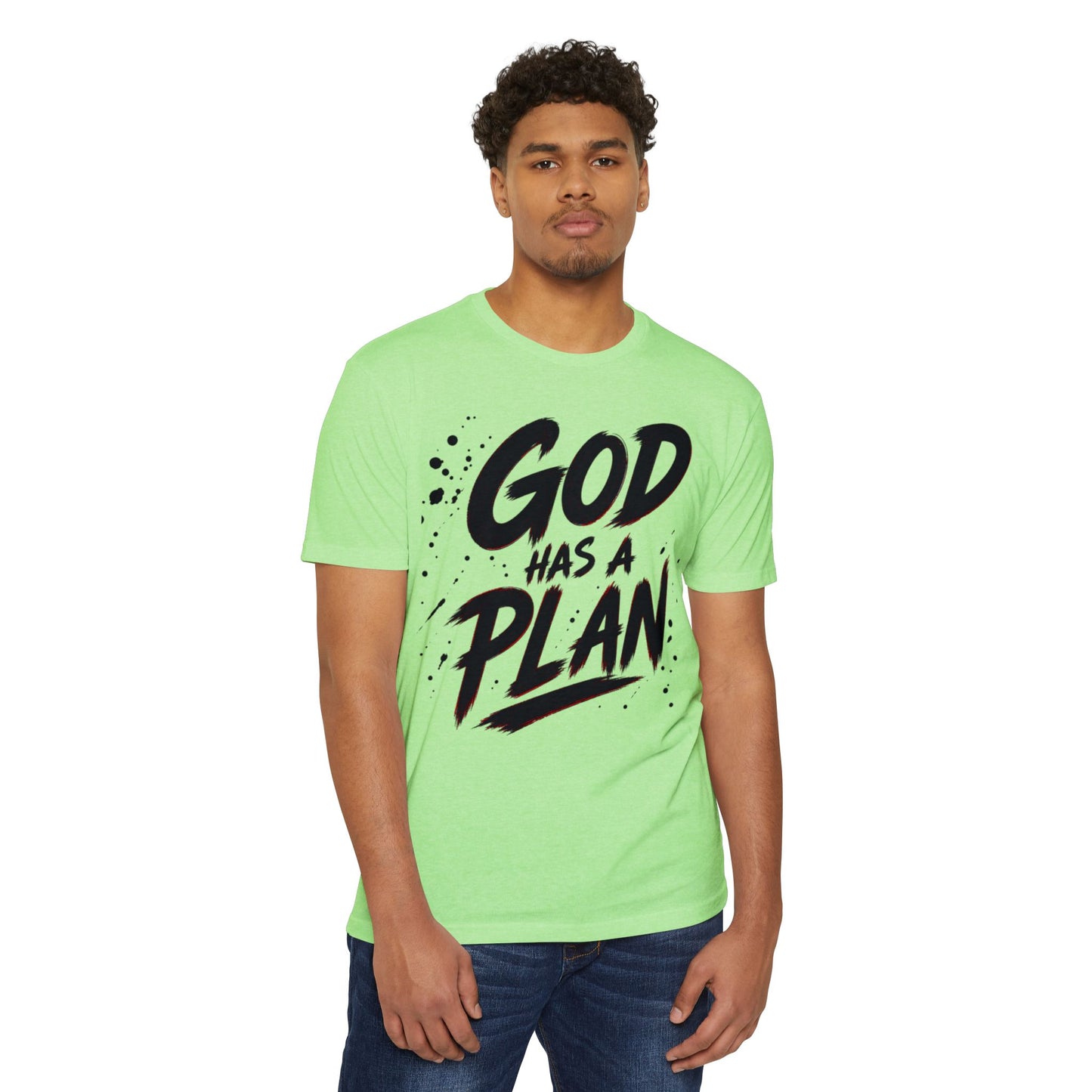 God Has a Plan T-Shirt — Inspirational Christian Faith Tee