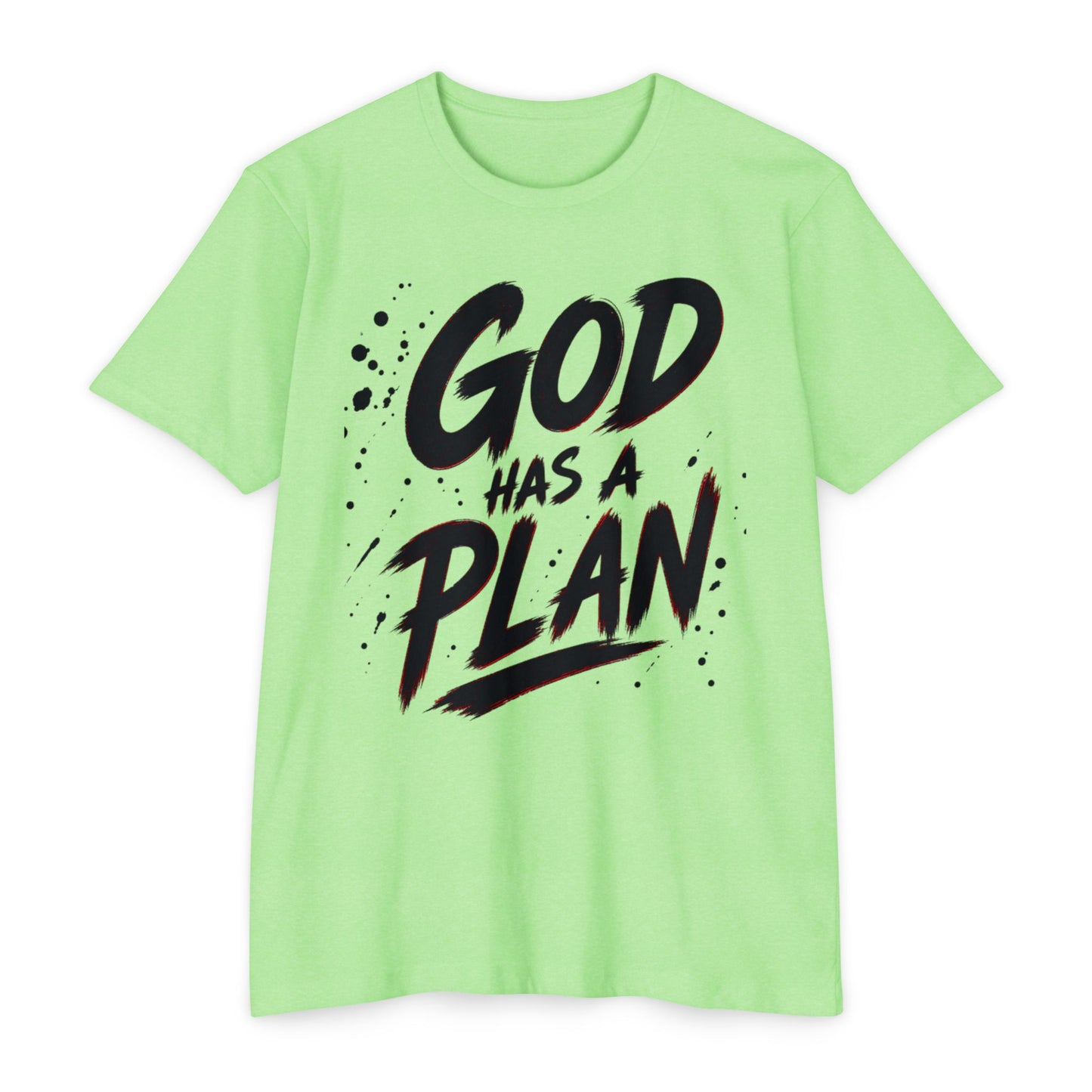 God Has a Plan T-Shirt — Inspirational Christian Faith Tee