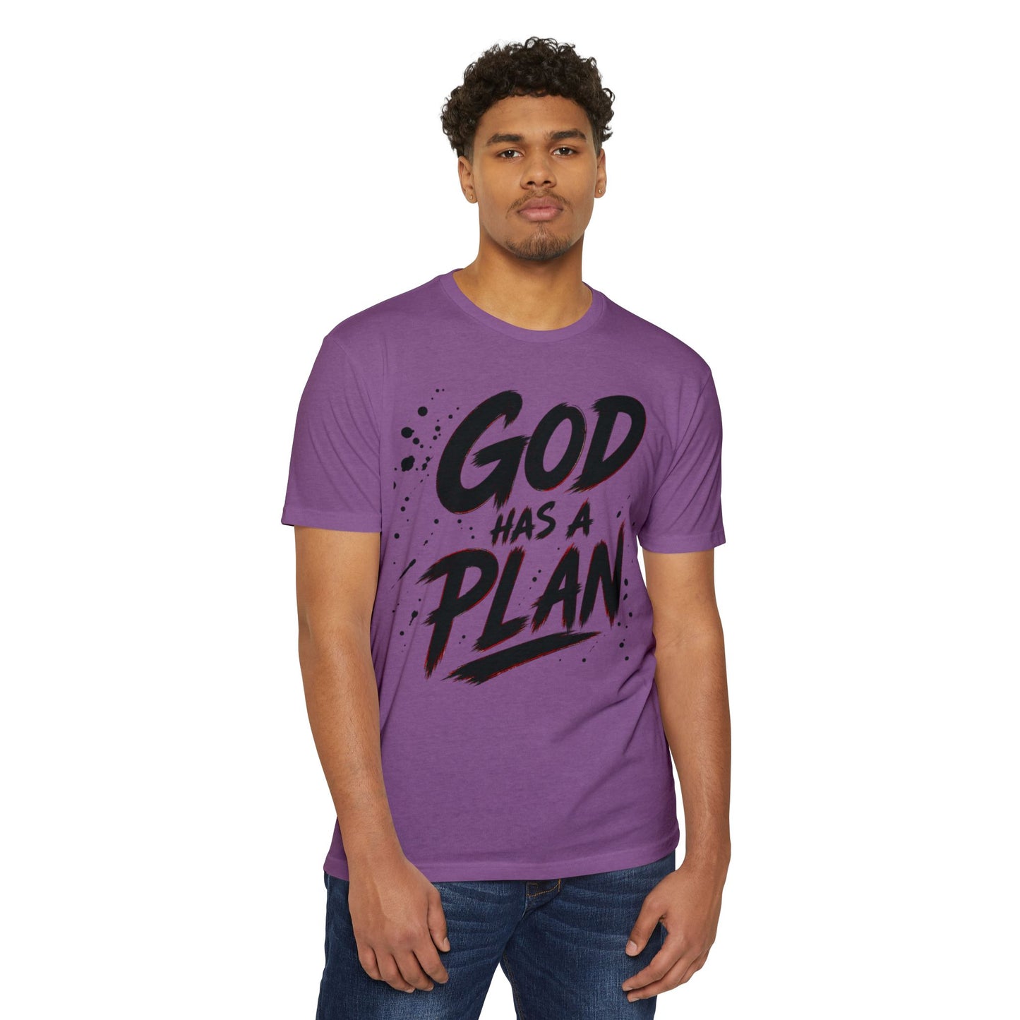 God Has a Plan T-Shirt — Inspirational Christian Faith Tee