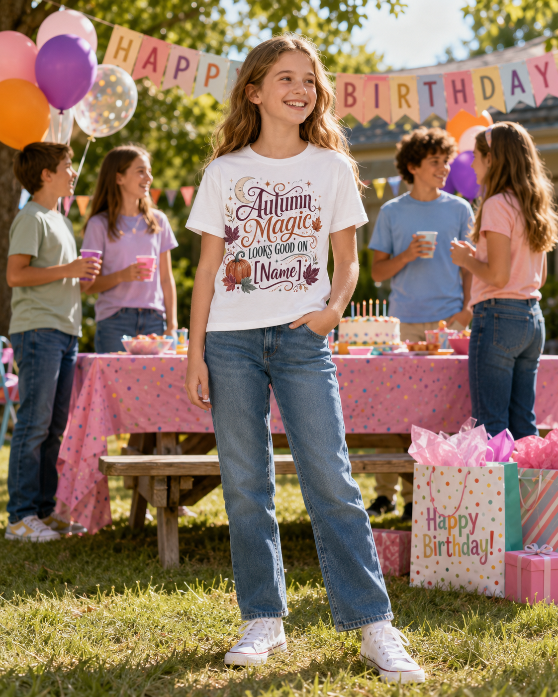 Howdy Fall Honey Cowboy Boots & Pumpkins T-Shirt — Autumn Western Graphic Tee