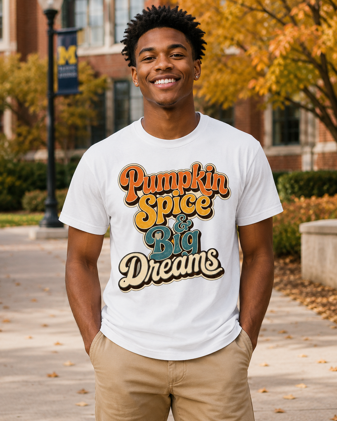 Pumpkin Spice & Big Dreams T-Shirt
